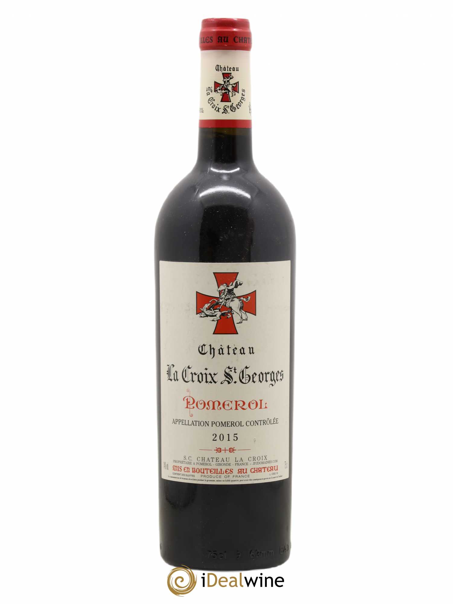 Château la Croix Saint-Georges 2015 - Lot de 1 bouteille - 0