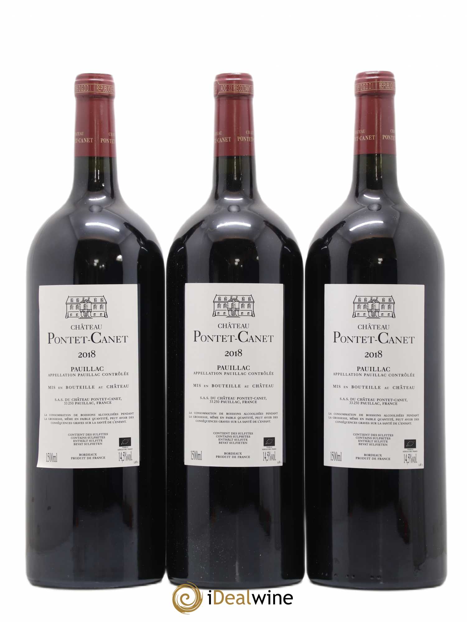 Château Pontet Canet 5ème Grand Cru Classé 2018 - Lot de 6 magnums - 2