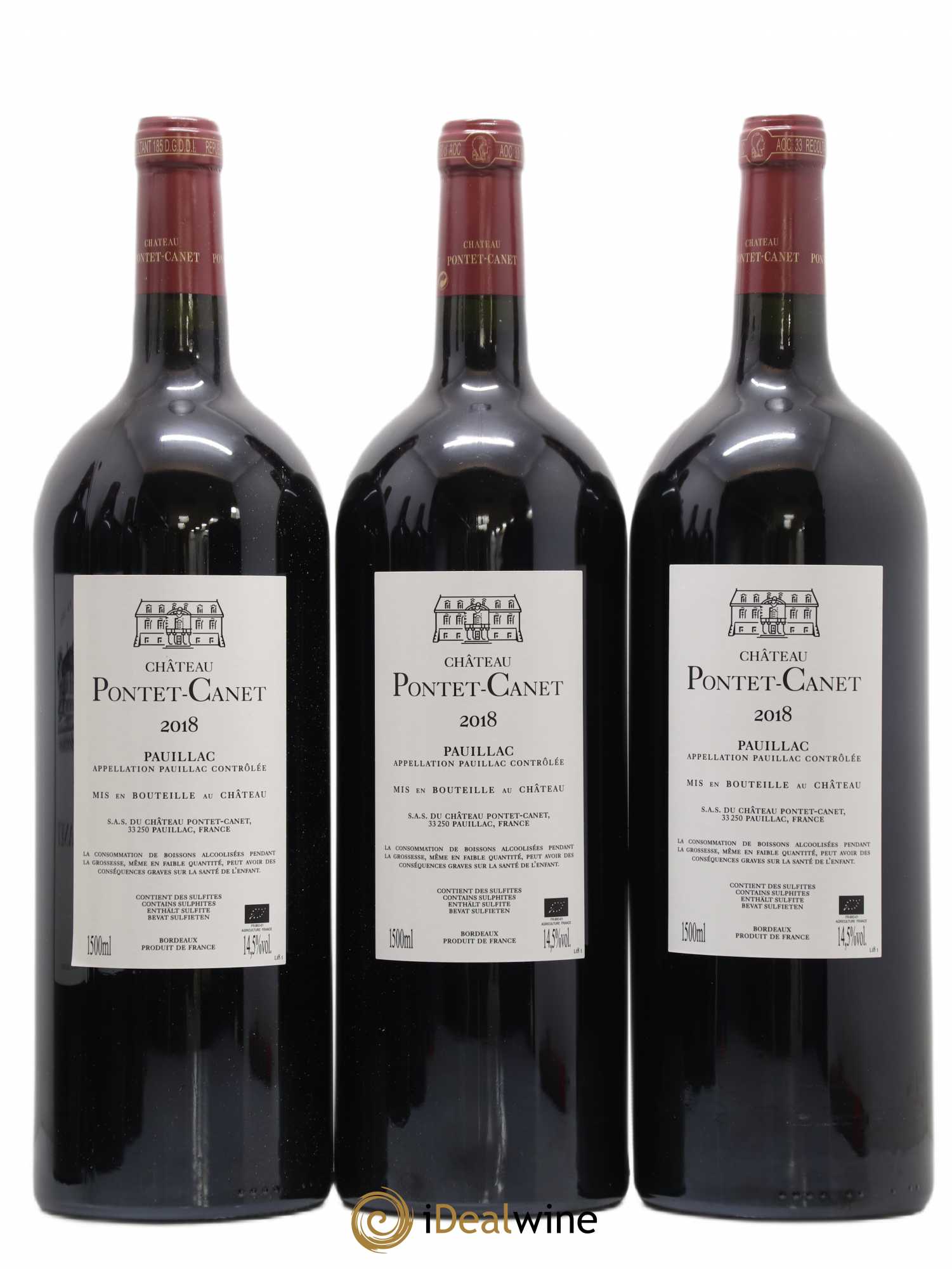 Château Pontet Canet 5ème Grand Cru Classé 2018 - Lot de 6 magnums - 2