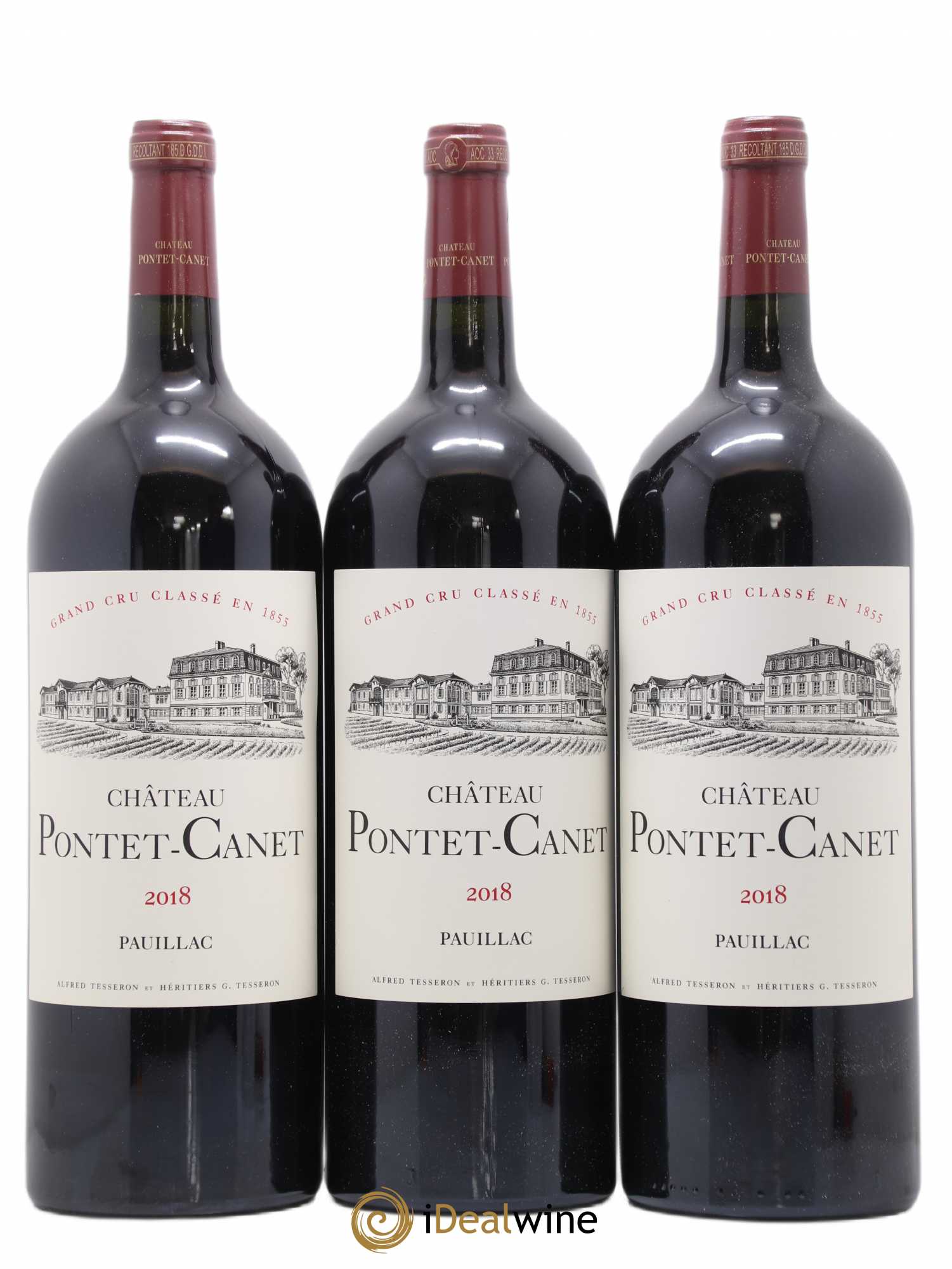 Château Pontet Canet 5ème Grand Cru Classé 2018 - Lot de 6 magnums - 3