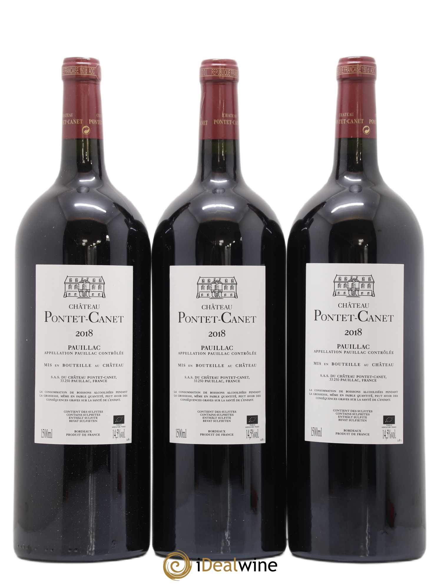 Château Pontet Canet 5ème Grand Cru Classé 2018 - Lot de 6 magnums - 4