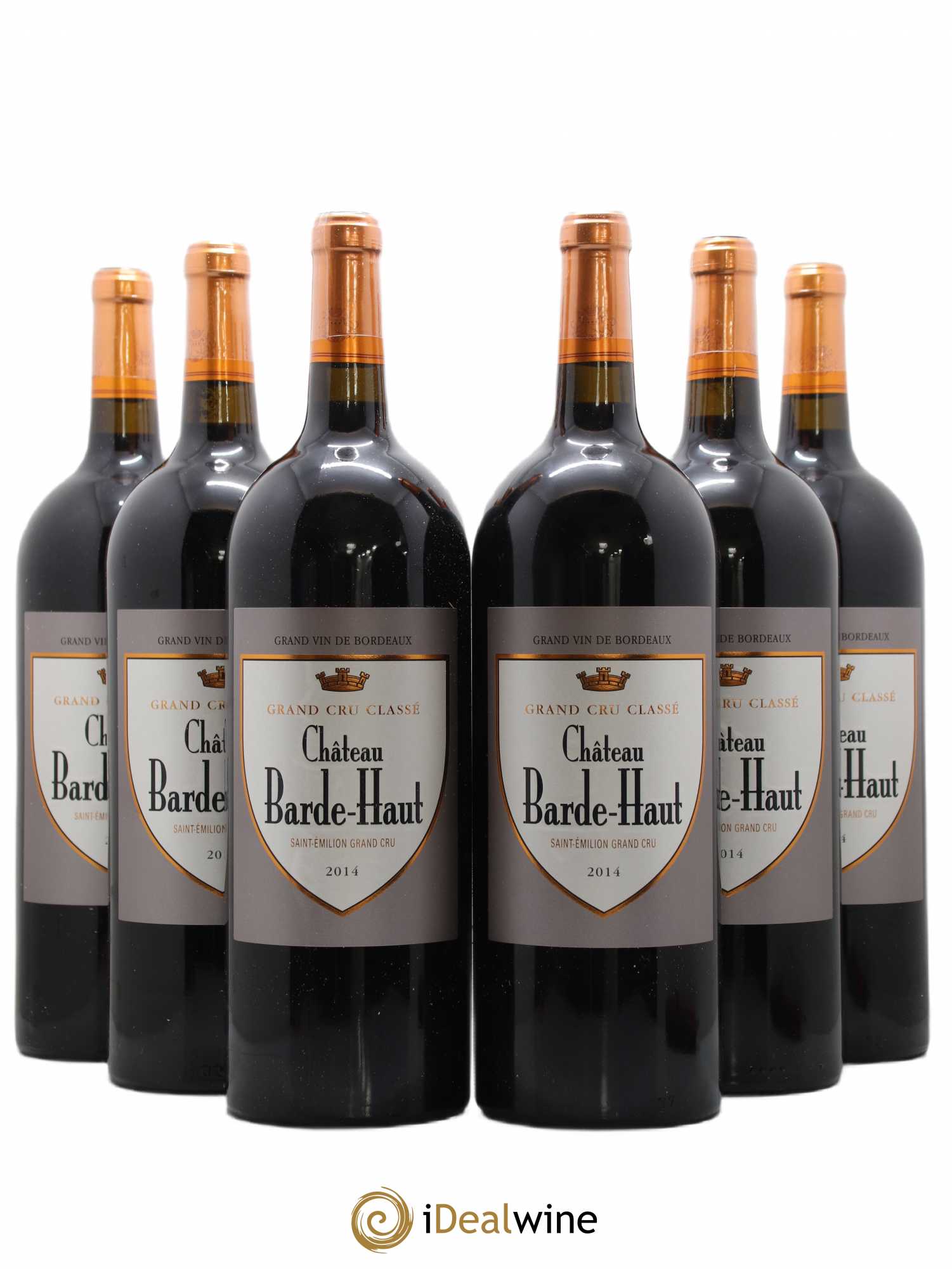 Château Barde Haut Grand Cru Classé 2014 - Lot de 6 magnums - 0