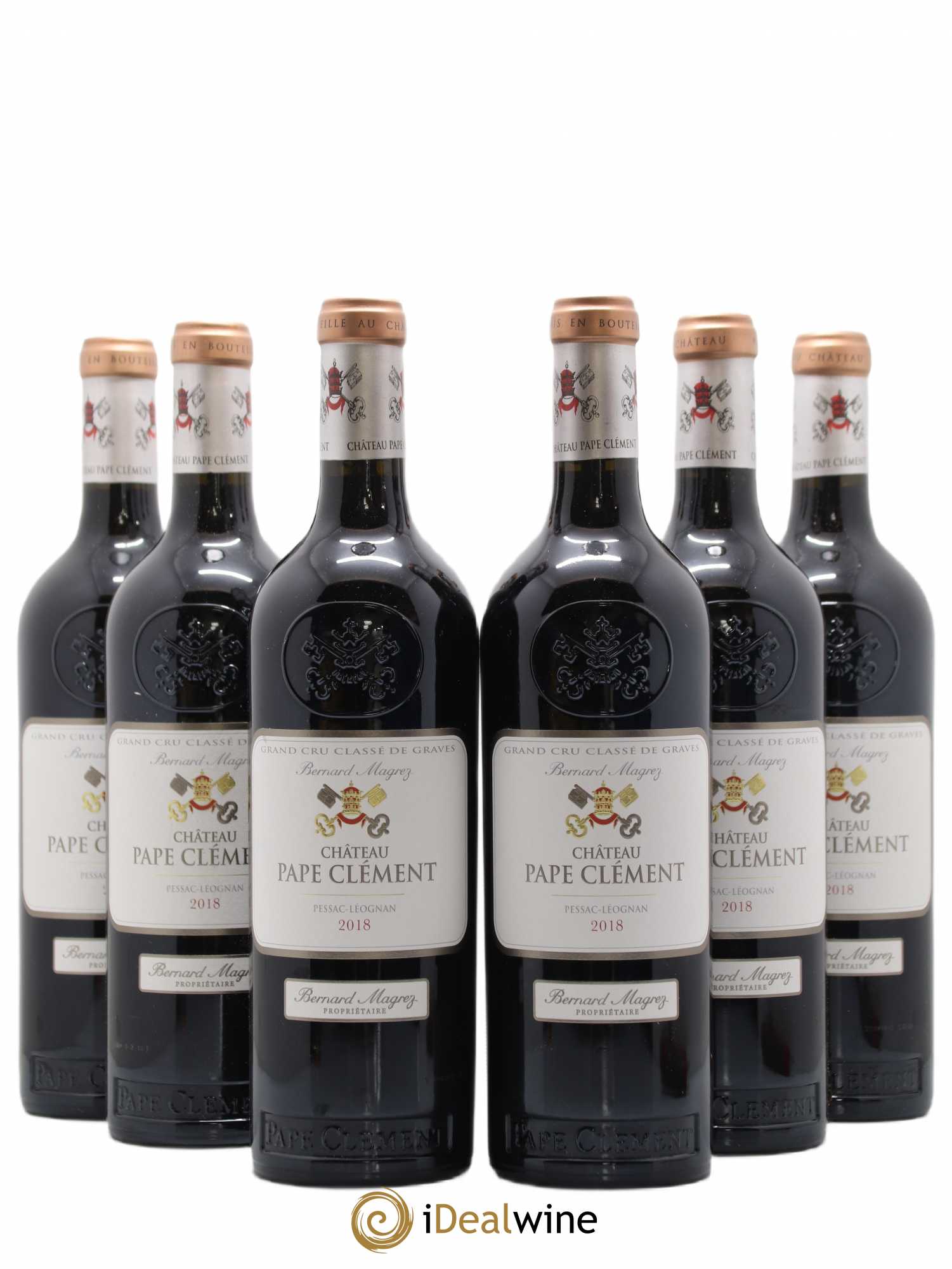 Château Pape Clément Cru Classé de Graves 2018 - Lot de 6 bouteilles - 0