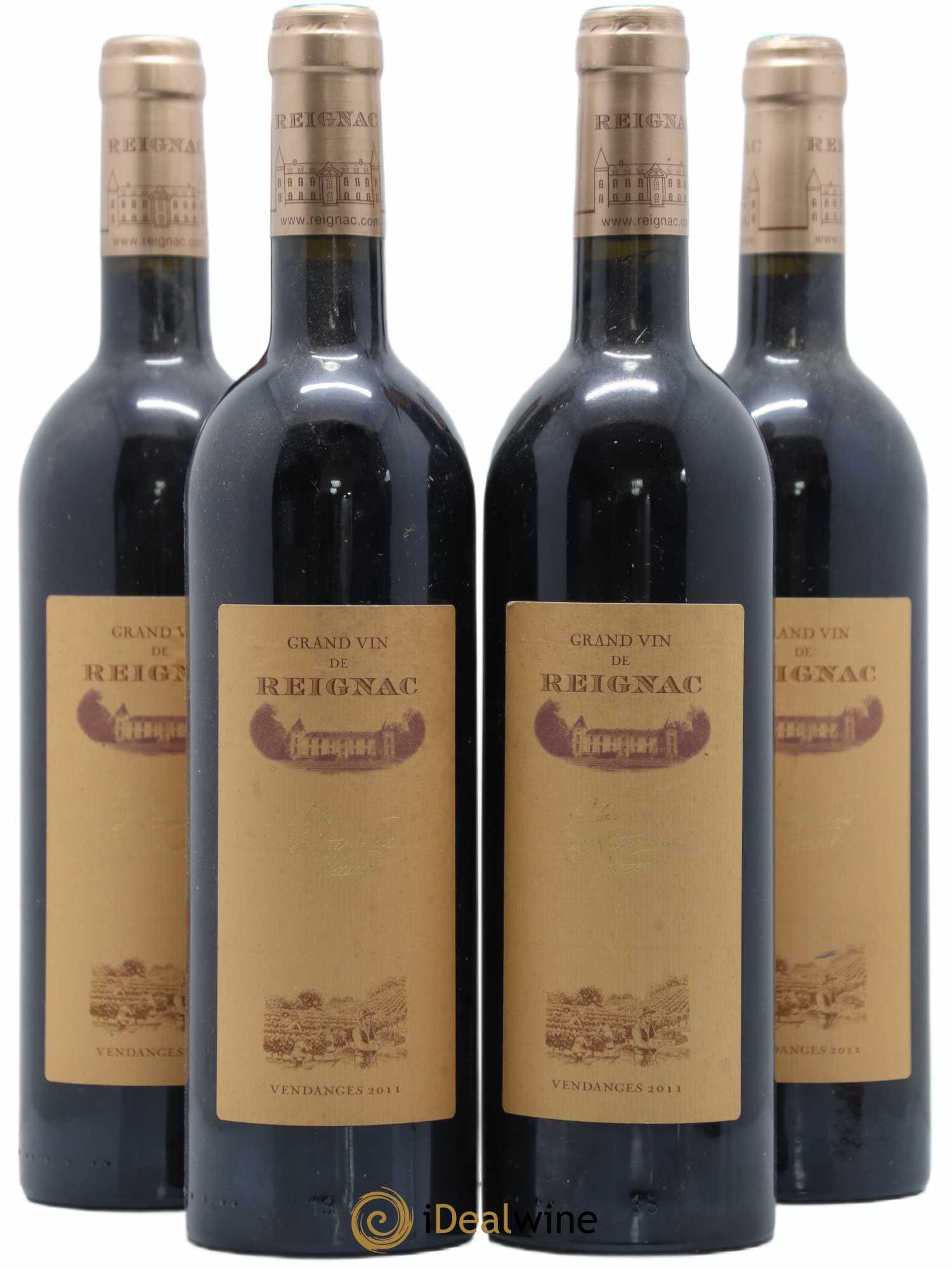 Grand vin de Reignac 2011 - Lot de 4 bouteilles - 0