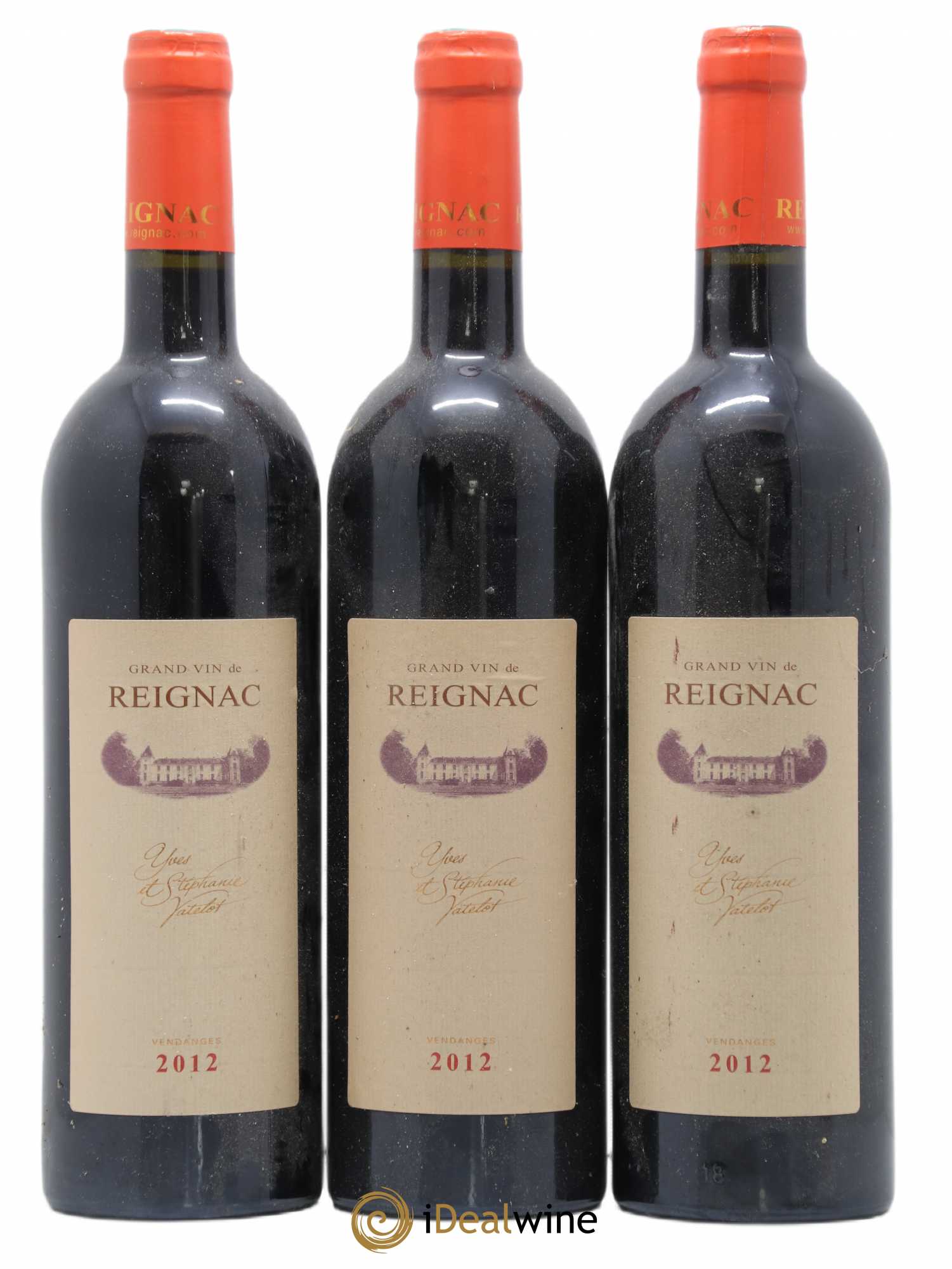 Grand vin de Reignac 2012 - Lot de 6 bouteilles - 2