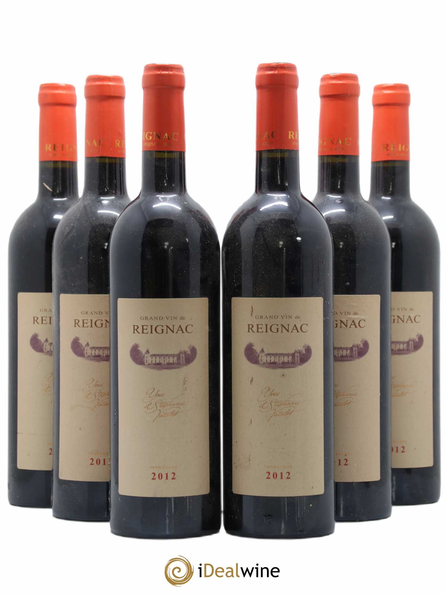 Grand vin de Reignac 2012 - Lot de 6 bouteilles - 0