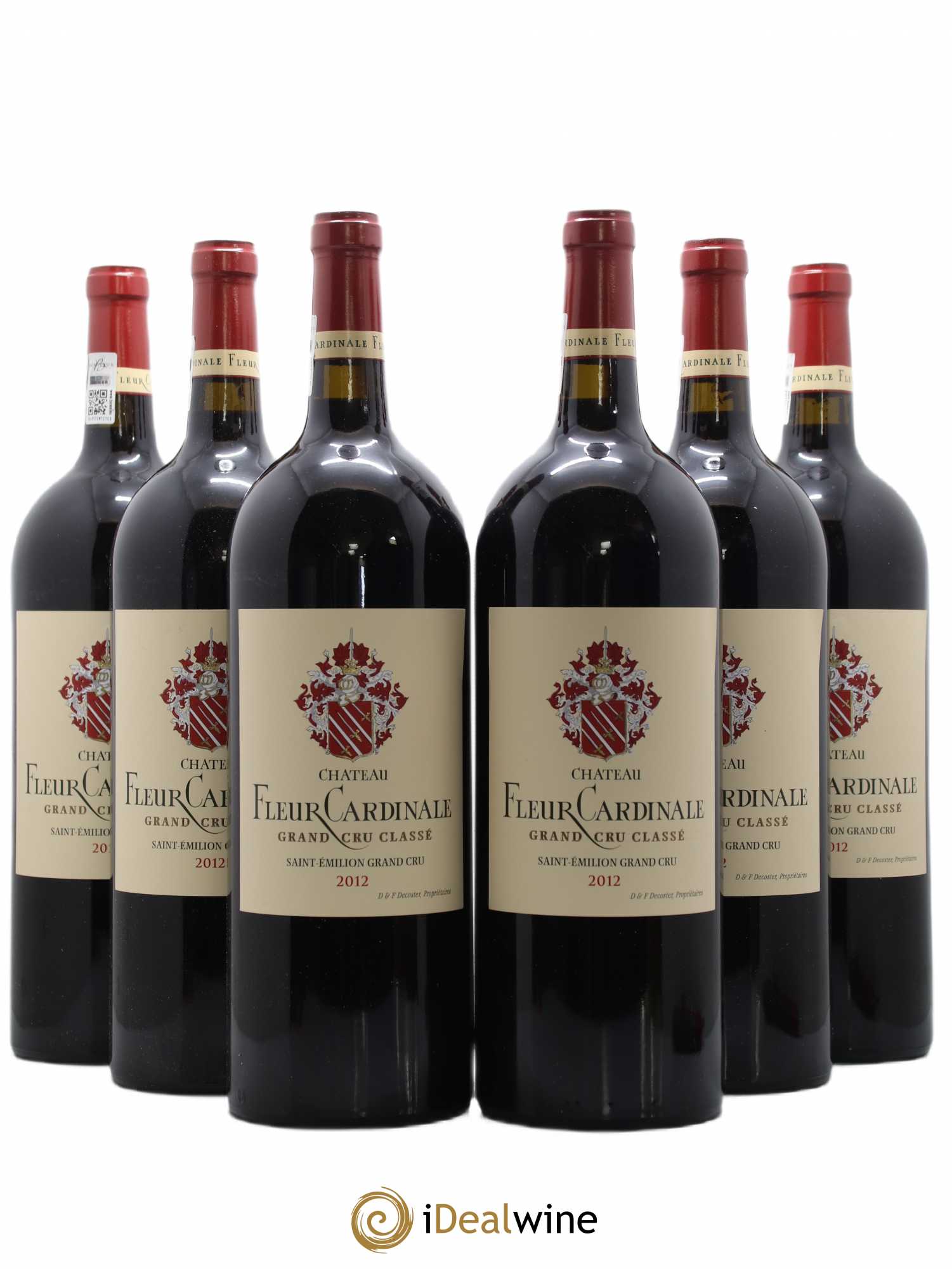 Château Fleur Cardinale Grand Cru Classé 2012 - Lot de 6 magnums - 0