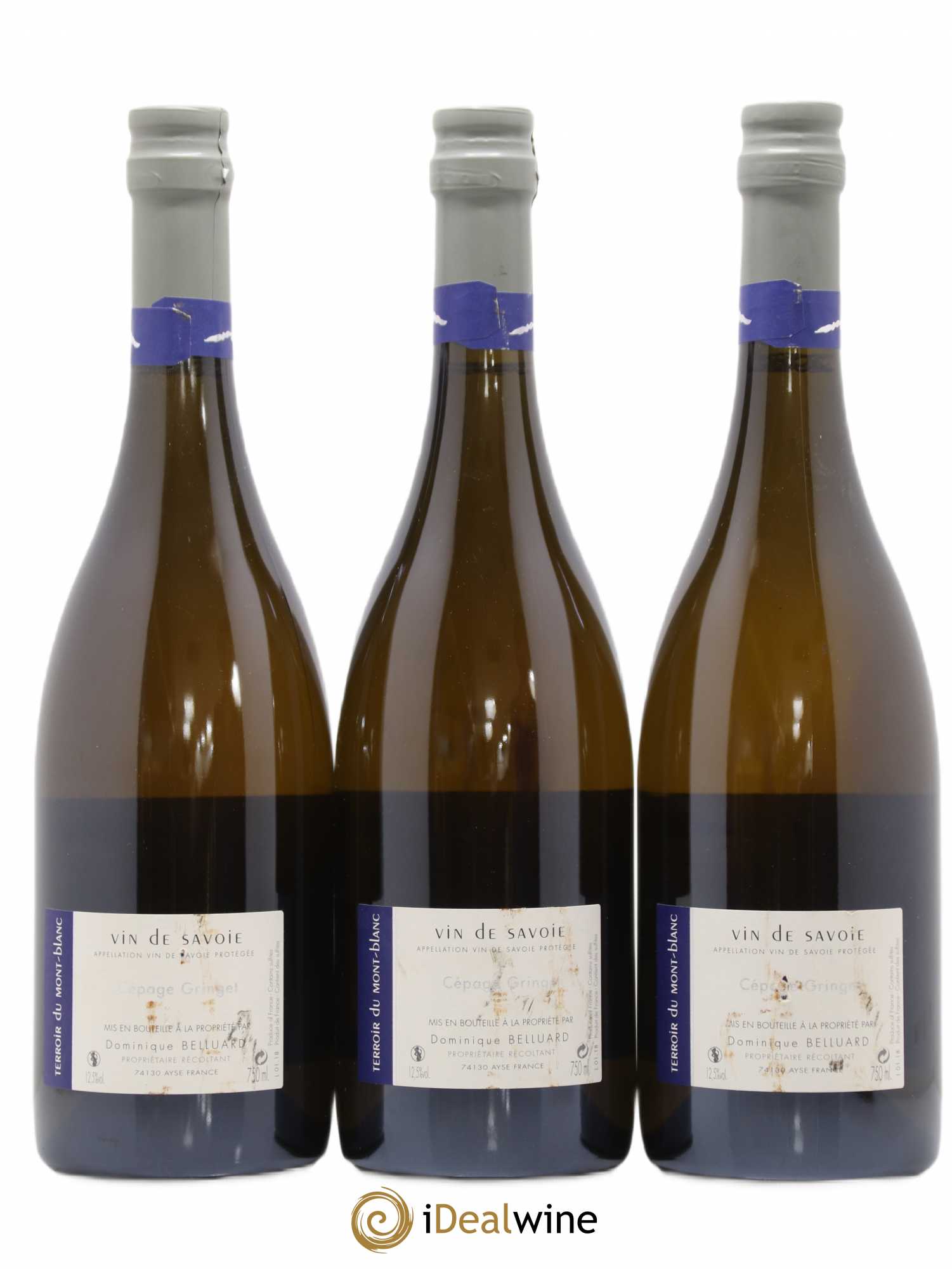 Vin de Savoie Les Alpes Domaine Belluard 2018 - Lot de 3 bouteilles - 1