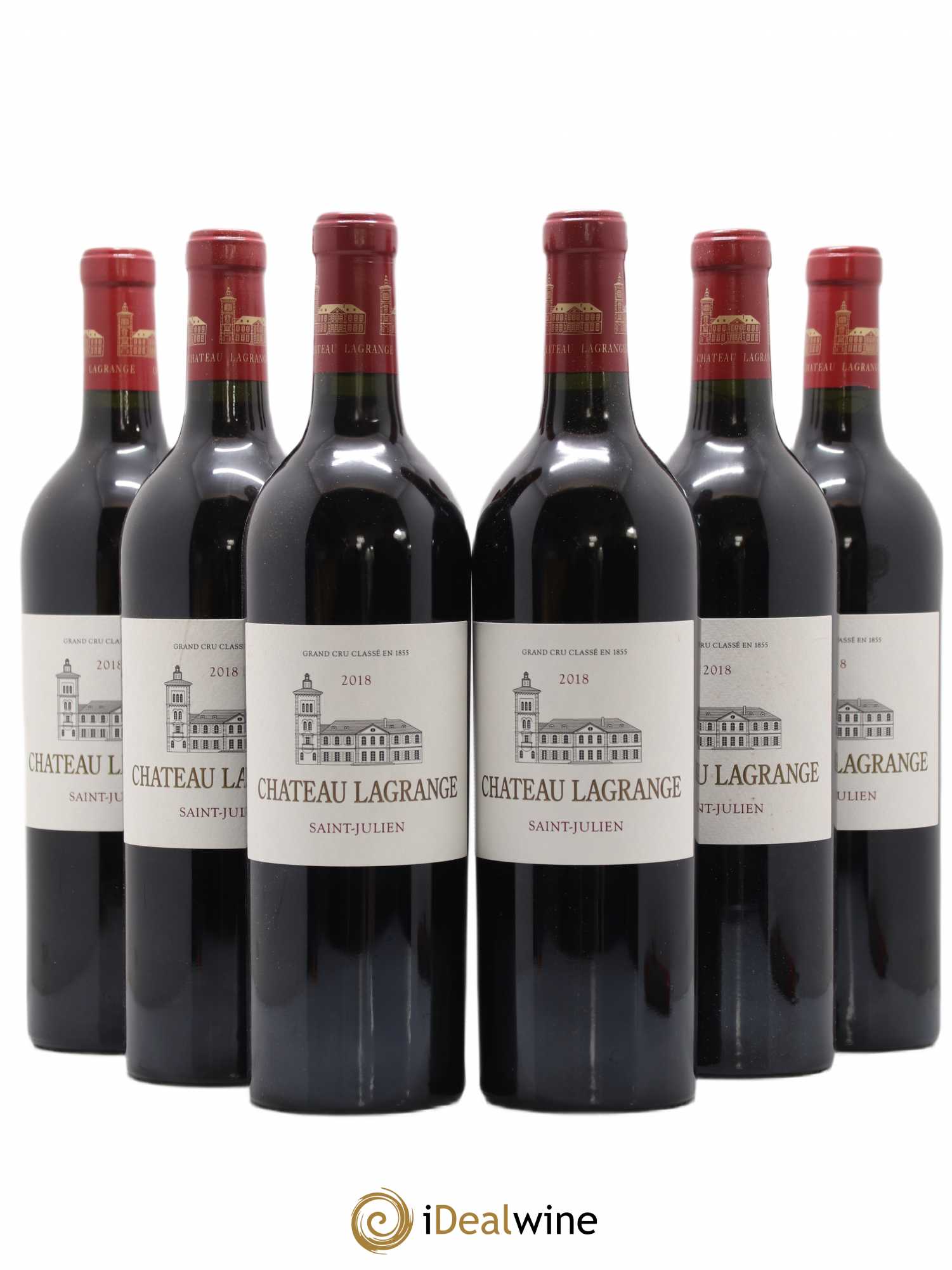 Château Lagrange 3ème Grand Cru Classé 2018 - Lot de 6 bouteilles - 0