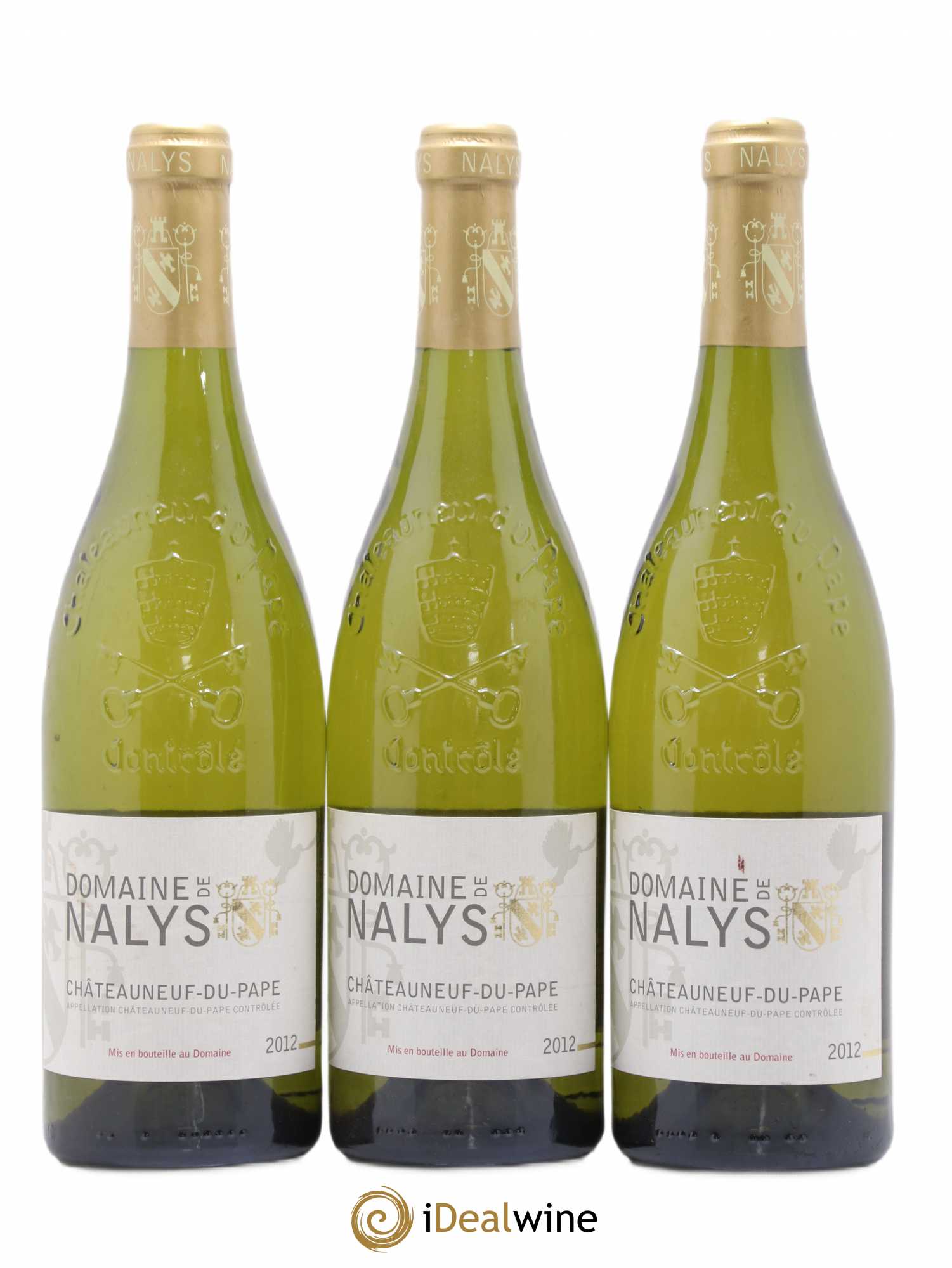 Châteauneuf-du-Pape Château de Nalys 2012 - Lot de 3 bouteilles - 0