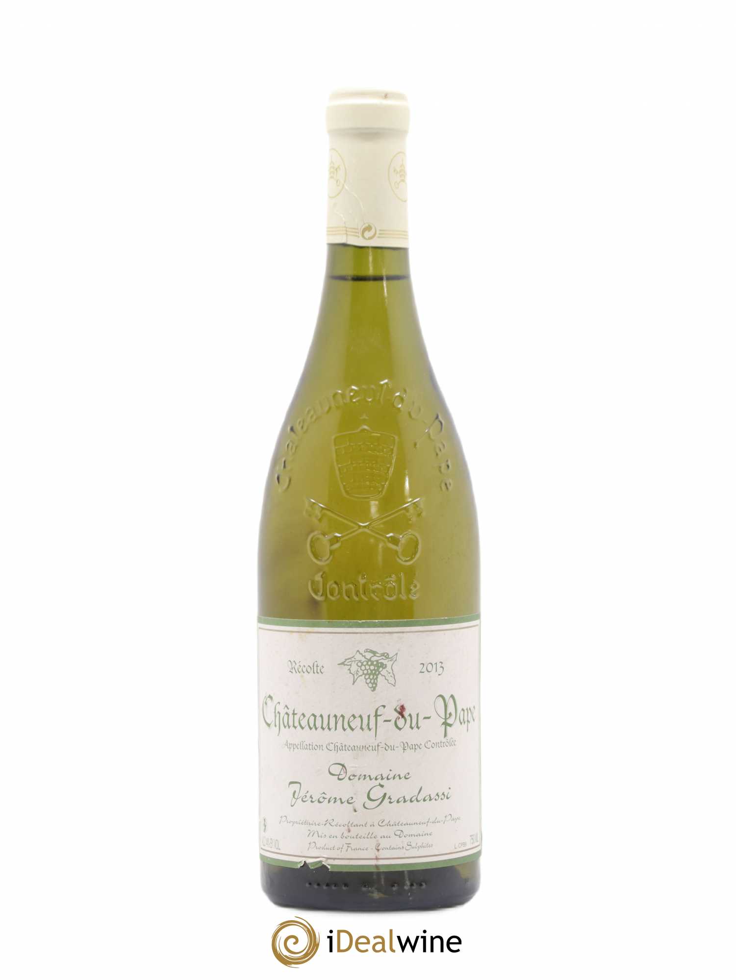 Châteauneuf-du-Pape Jerome Gradassi 2013 - Lot de 1 bouteille - 0