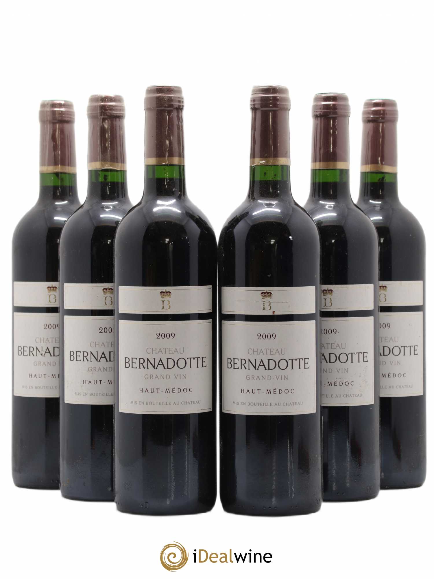 Château Bernadotte 2009 - Lot de 6 bouteilles - 0