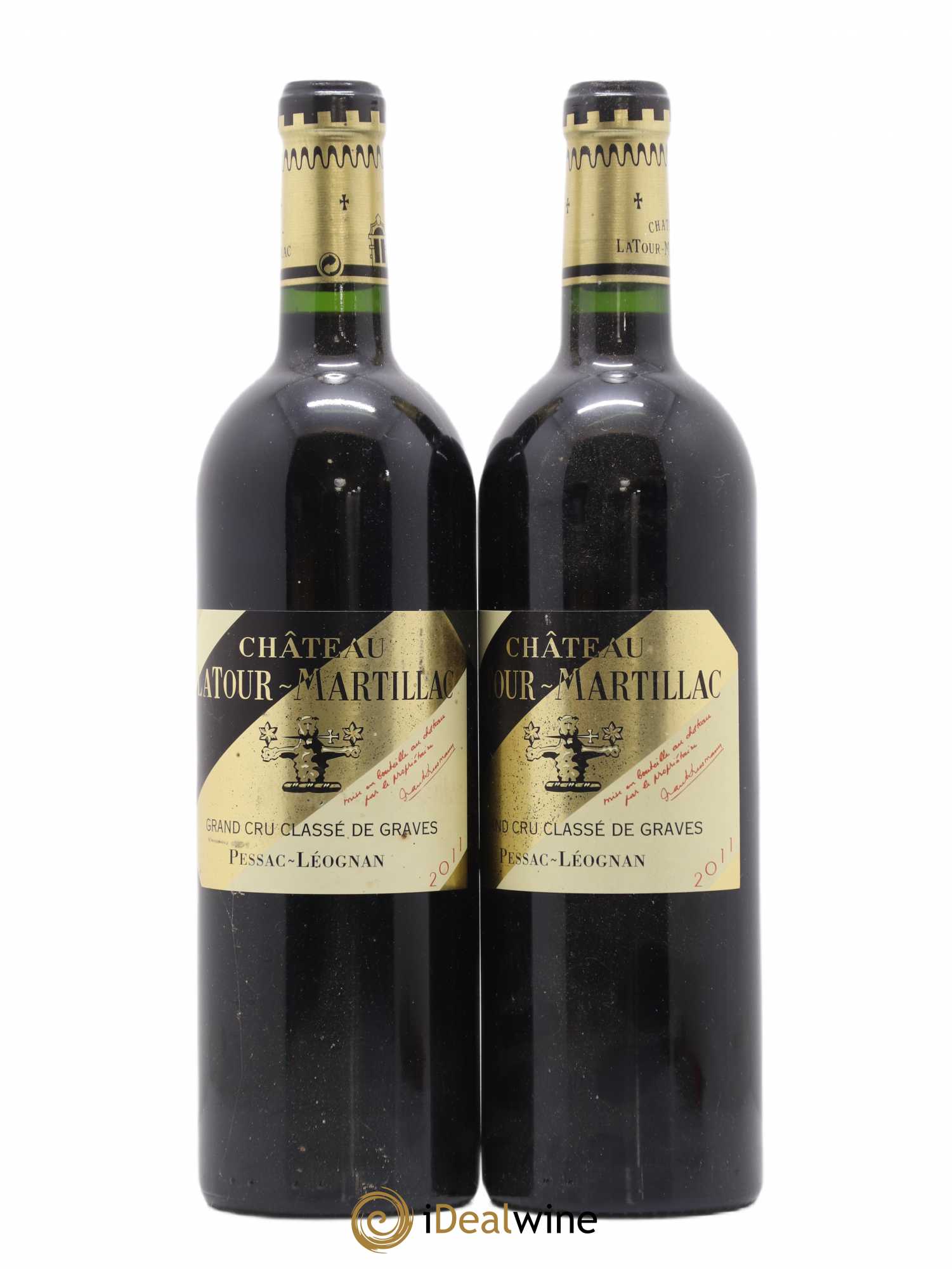 Château Latour-Martillac Cru Classé de Graves 2011 - Lot de 2 bouteilles - 0