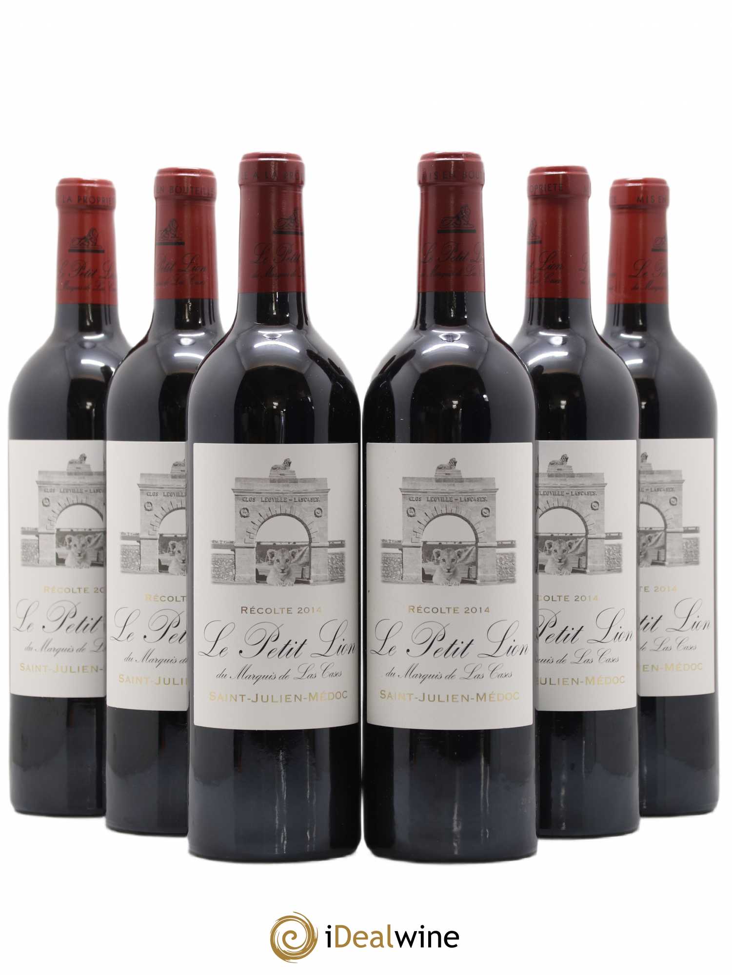 Le Petit Lion du Marquis de Las Cases Second Vin 2014 - Lotto di 6 bottiglie - 0
