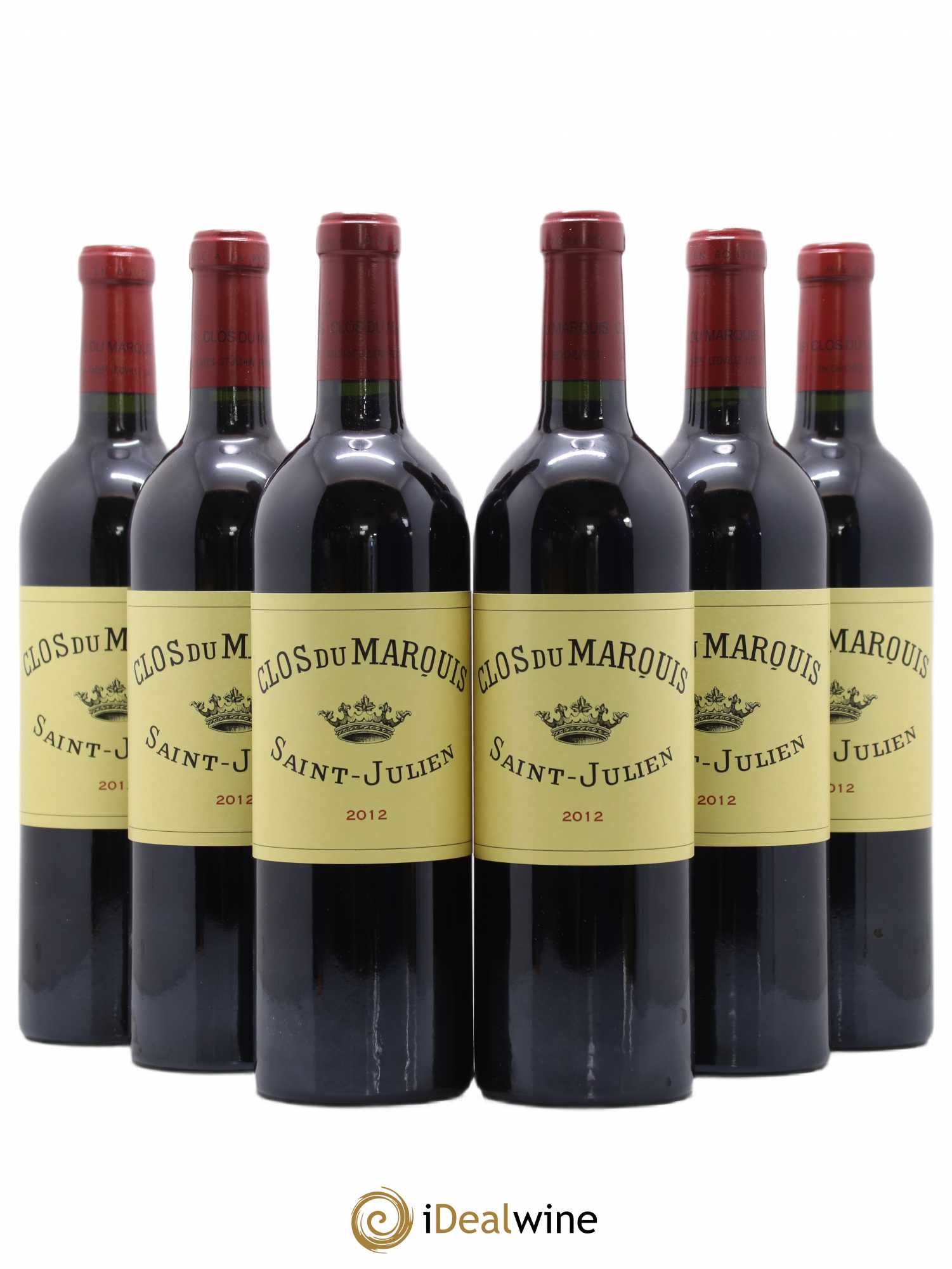Clos du Marquis 2012 - Lot de 6 bouteilles - 0