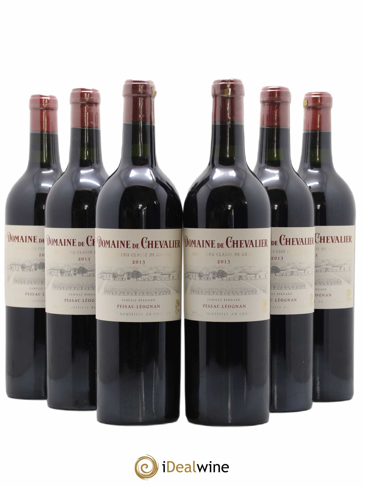 Domaine de Chevalier Cru Classé de Graves 2013 - Lot de 6 bouteilles - 0