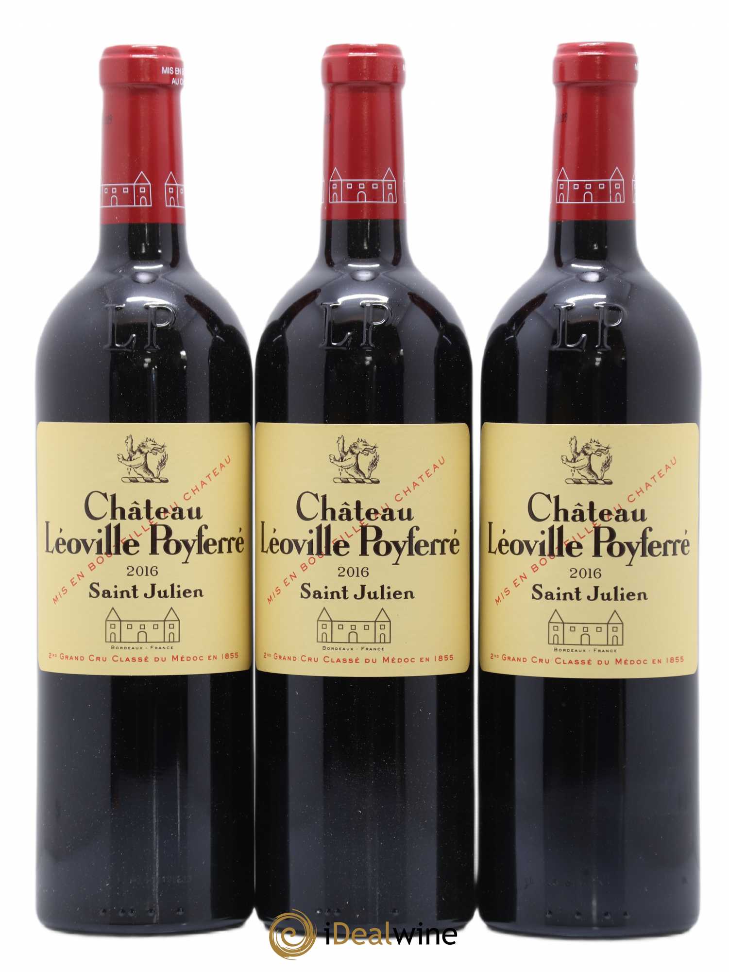 Château Léoville Poyferré 2ème Grand Cru Classé 2016 - Lot de 6 bouteilles - 2