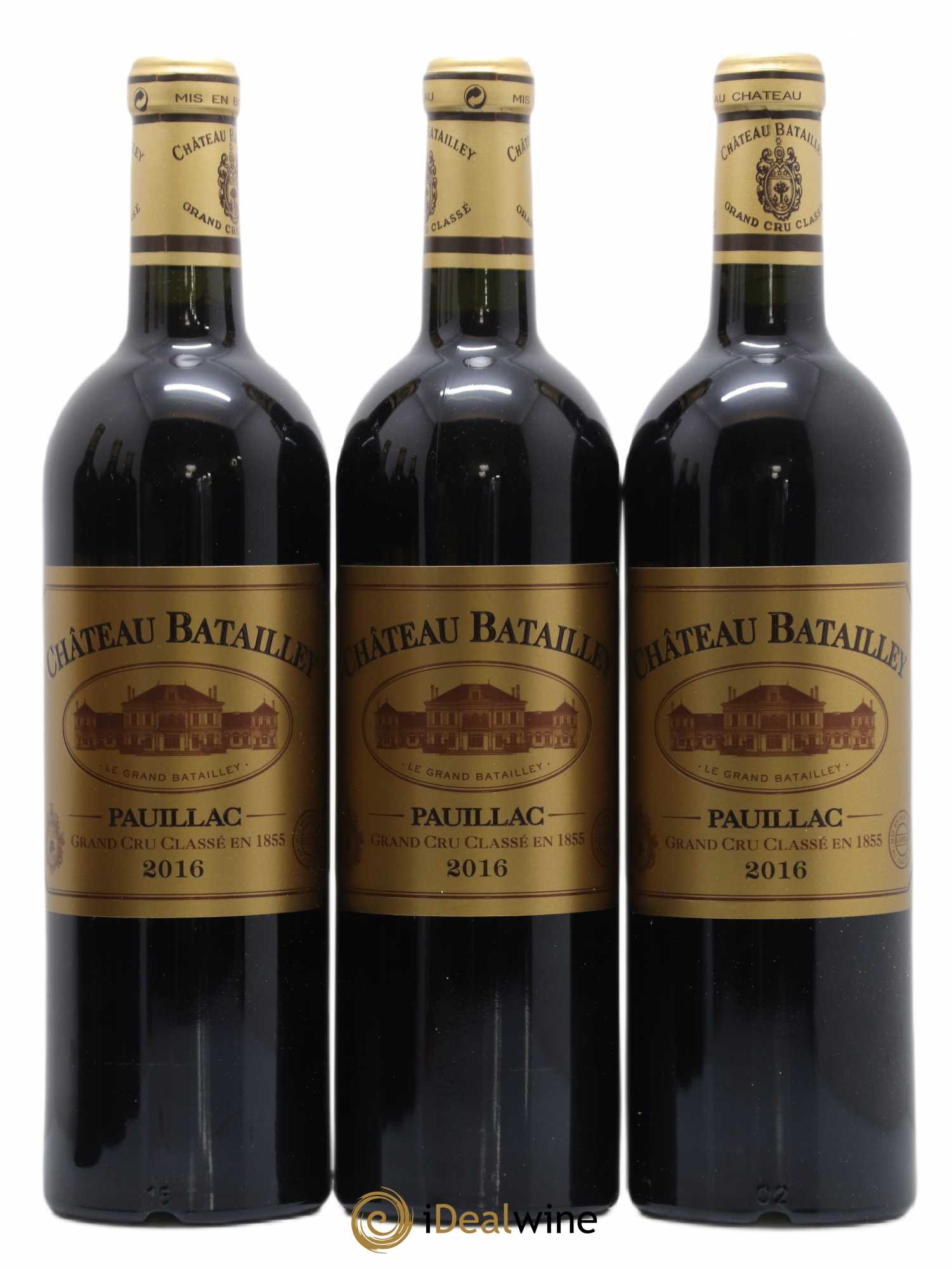 Château Batailley 5ème Grand Cru Classé 2016 - Lot de 6 bouteilles - 1
