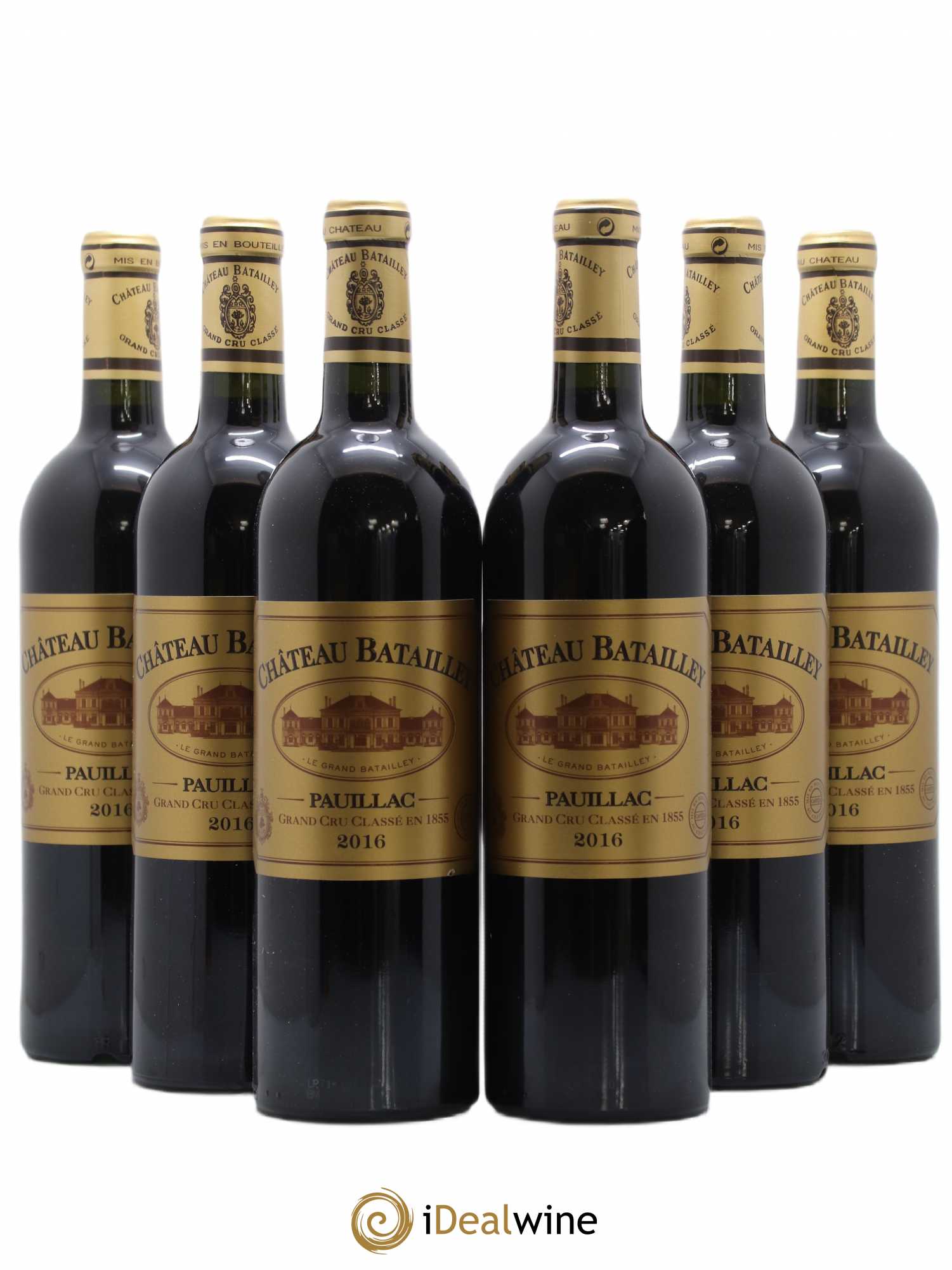 Château Batailley 5ème Grand Cru Classé 2016 - Lot de 6 bouteilles - 0