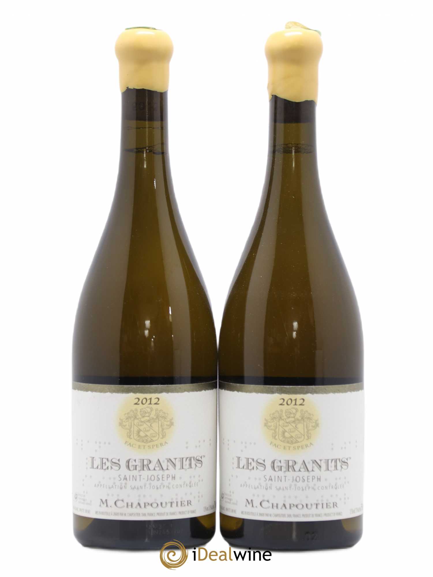 Saint-Joseph Les Granits Chapoutier 2012 - Lot de 2 bouteilles - 0