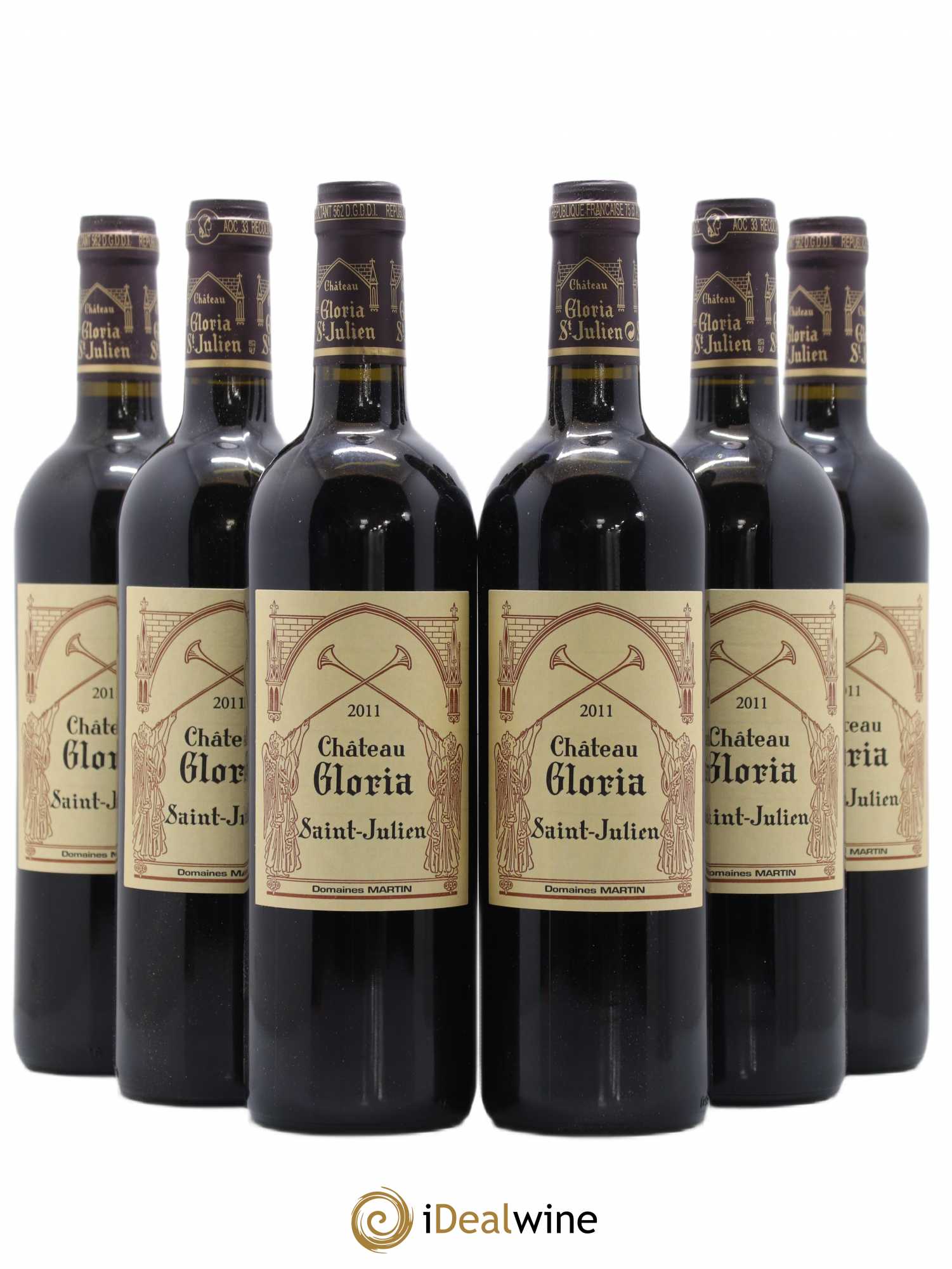 Château Gloria 2011 - Lot de 6 bouteilles - 0