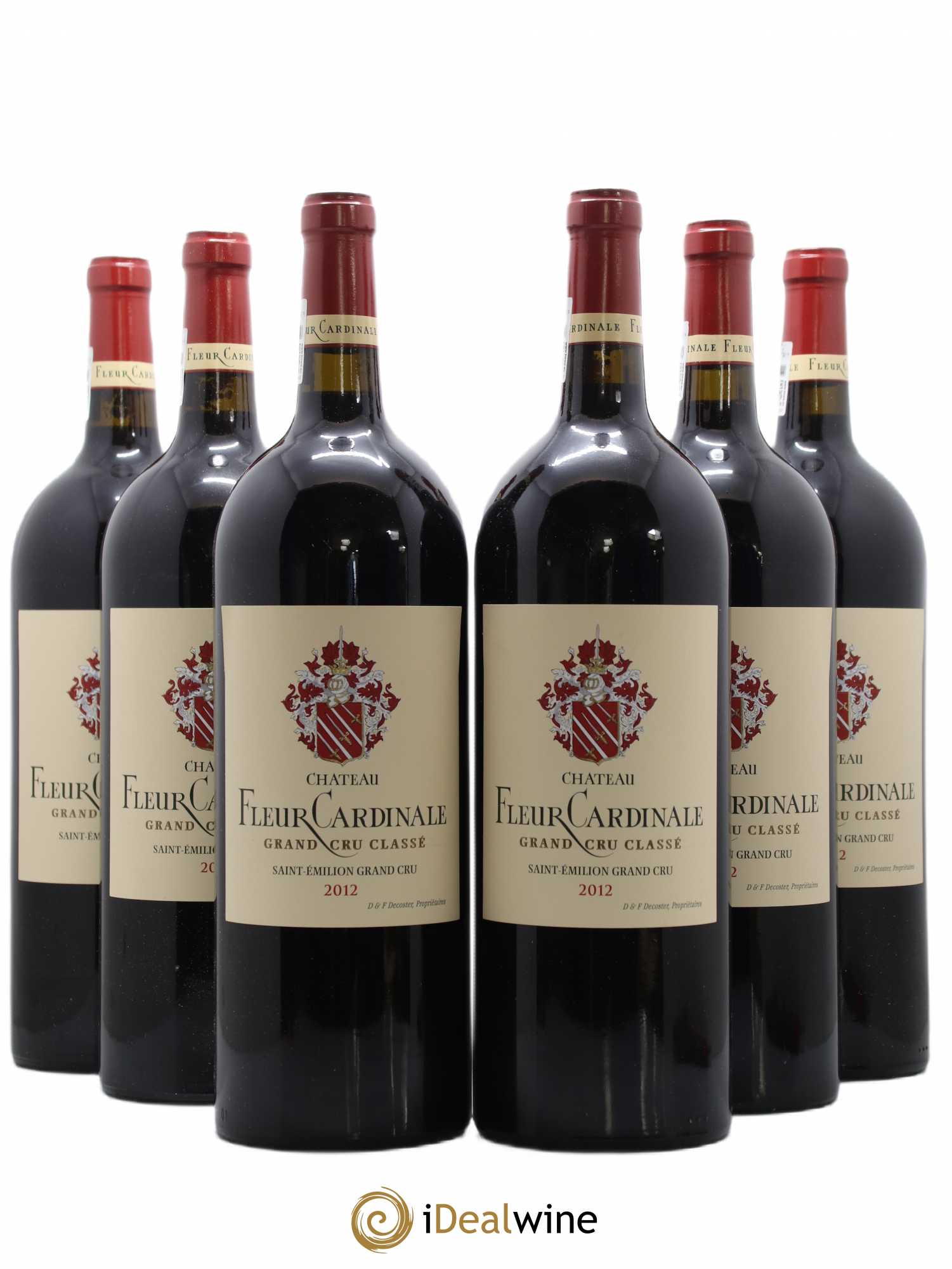 Château Fleur Cardinale Grand Cru Classé 2012 - Lot de 6 magnums - 0