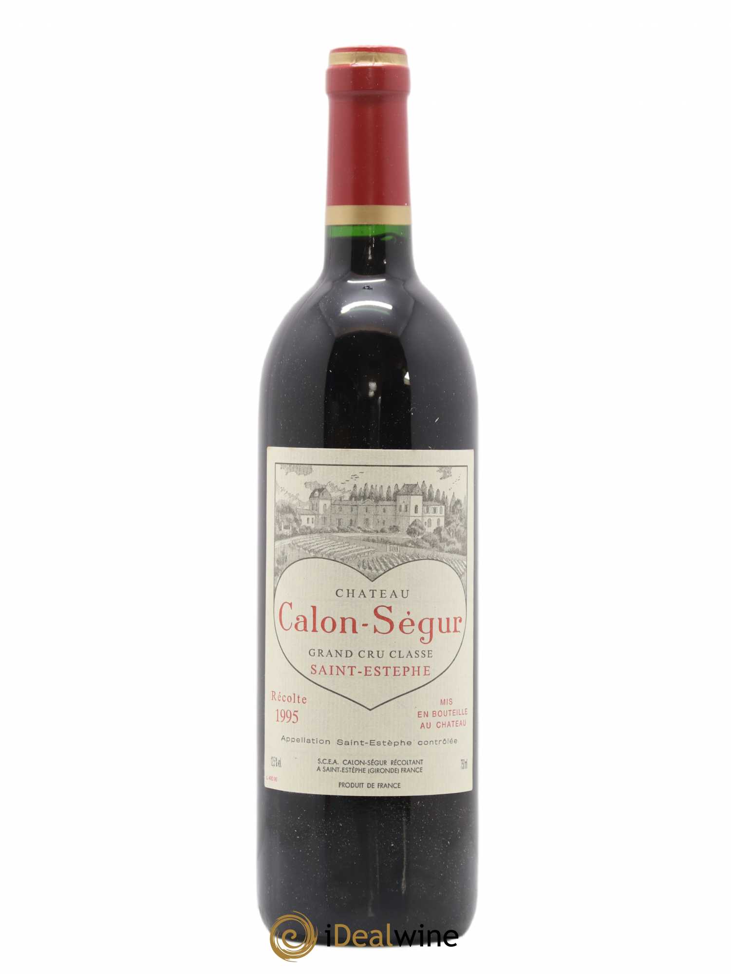 Château Calon Ségur 3ème Grand Cru Classé 1995 - Lot de 1 bouteille - 0