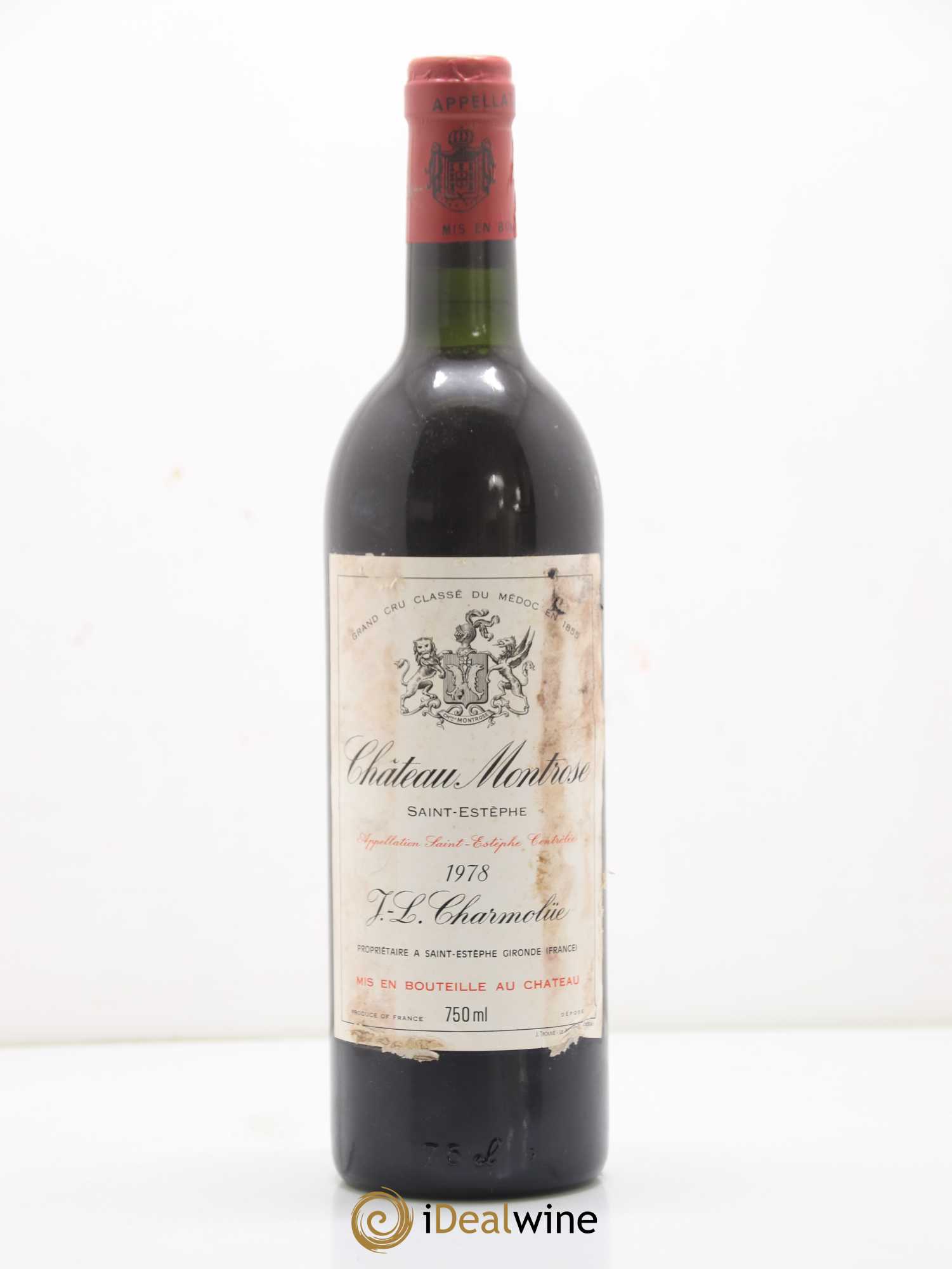 Château Montrose 2ème Grand Cru Classé 1978 - Lot de 1 bouteille - 0