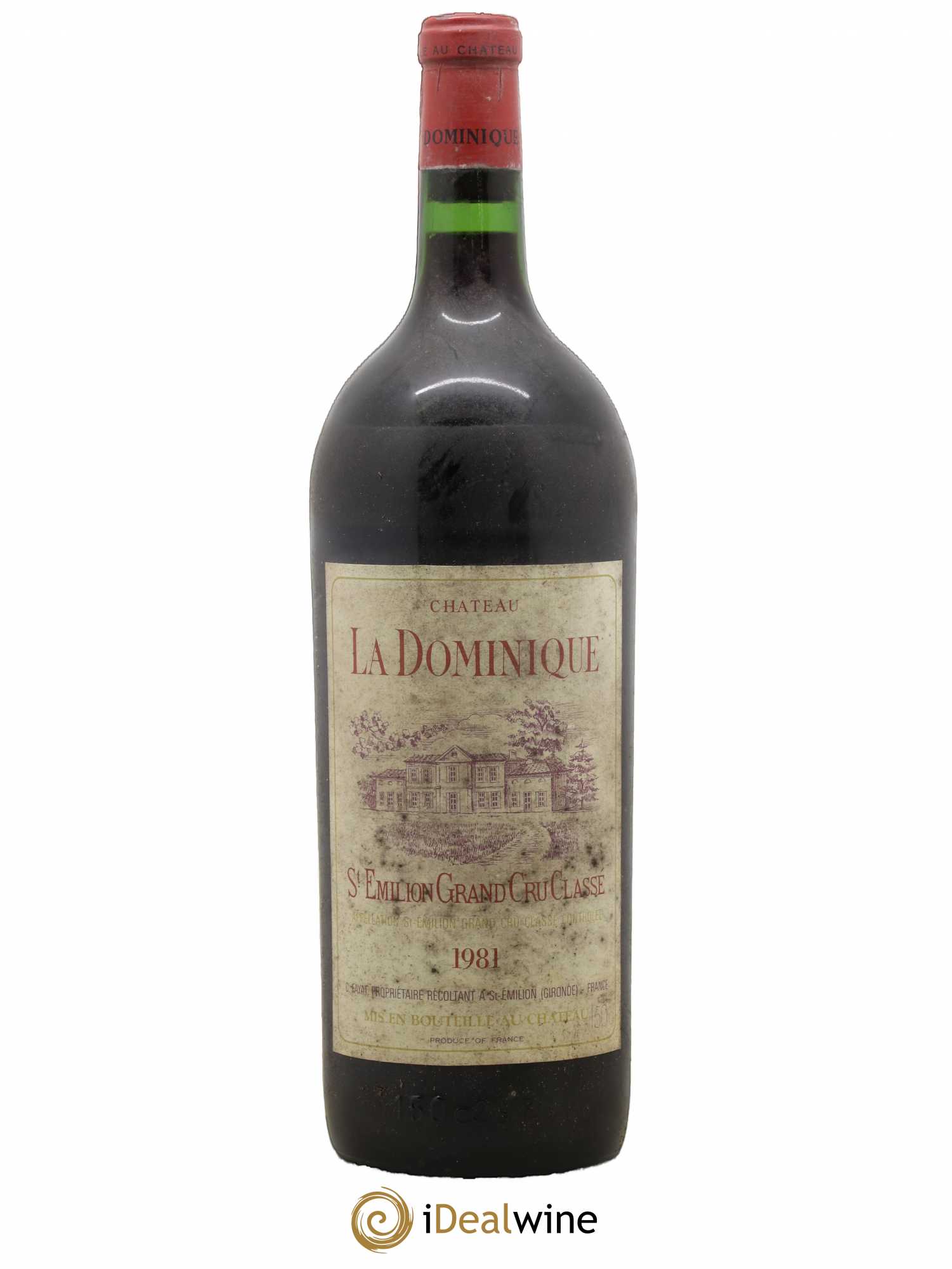 Château la Dominique Grand Cru Classé 1981 - Lot de 1 magnum - 0