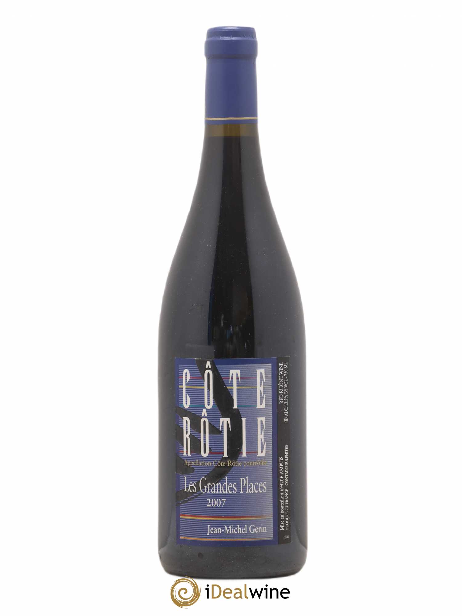 Côte-Rôtie Les Grandes Places Jean-Michel Gerin 2007 - Lot de 1 bouteille - 0
