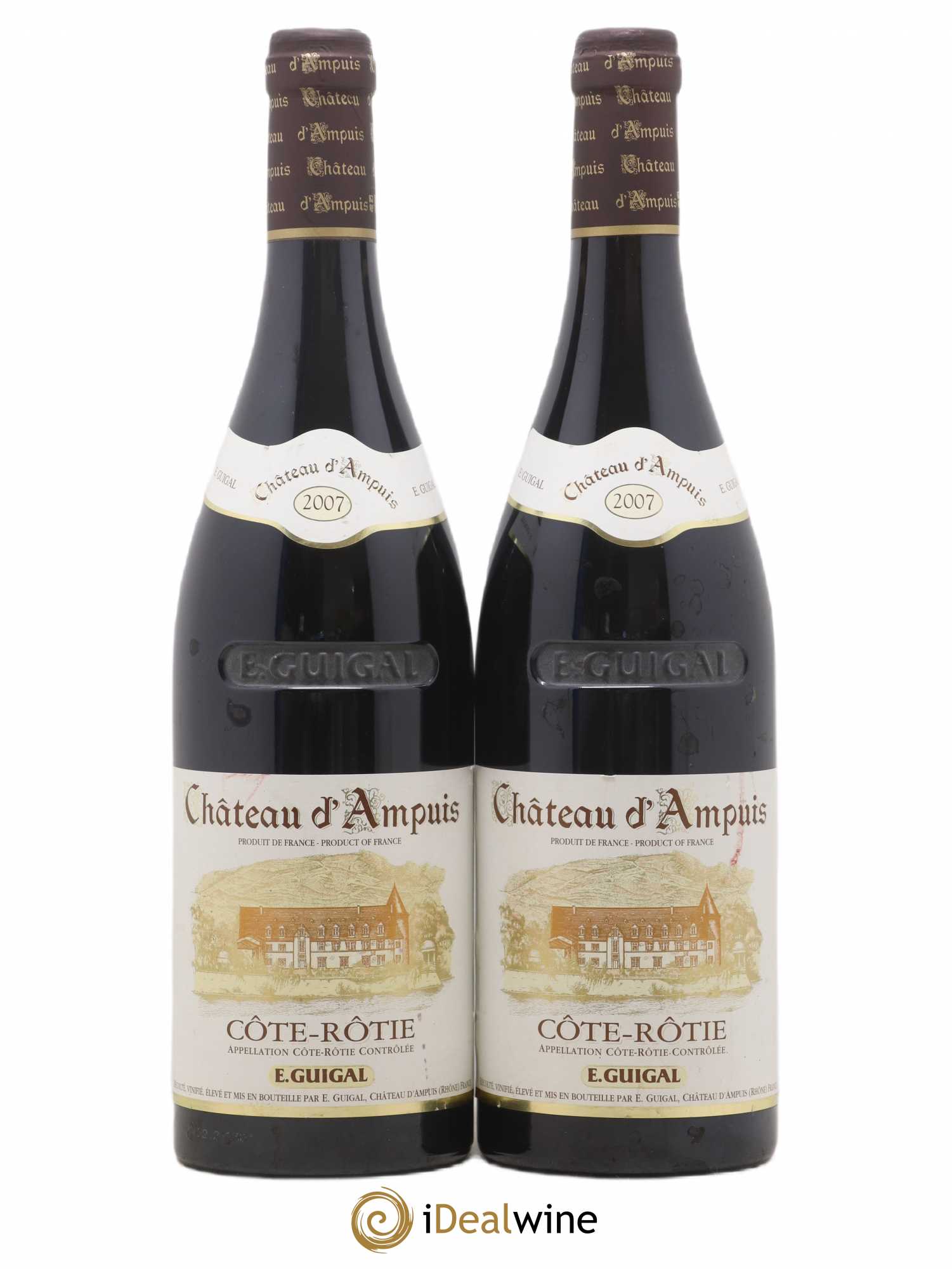 Côte-Rôtie Château d'Ampuis Guigal 2007 - Lot de 2 bouteilles - 0