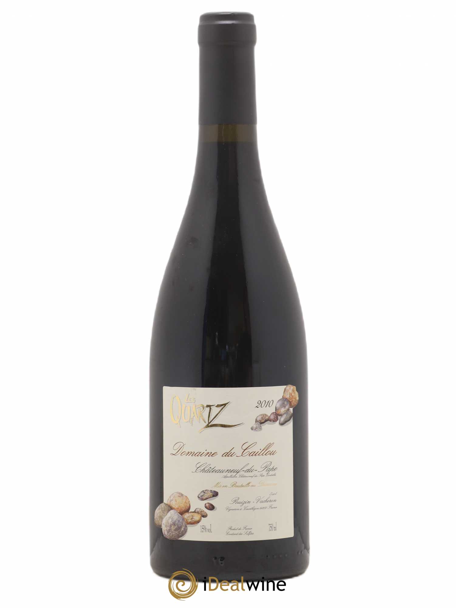 Châteauneuf-du-Pape Les Quartz Clos du Caillou 2010 - Posten von 1 Flasche - 0
