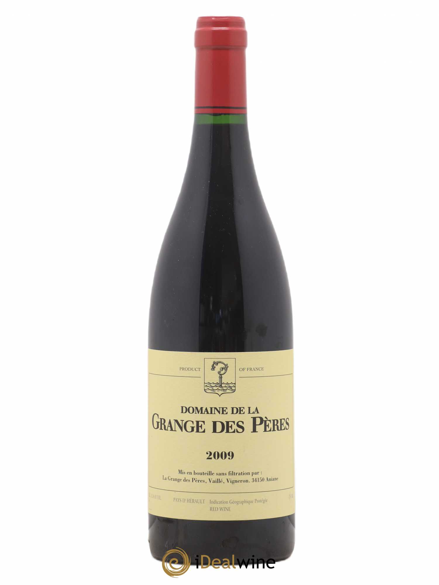 Pays d'Hérault Grange des Pères Laurent Vaillé 2009 - Lot de 1 bouteille - 0