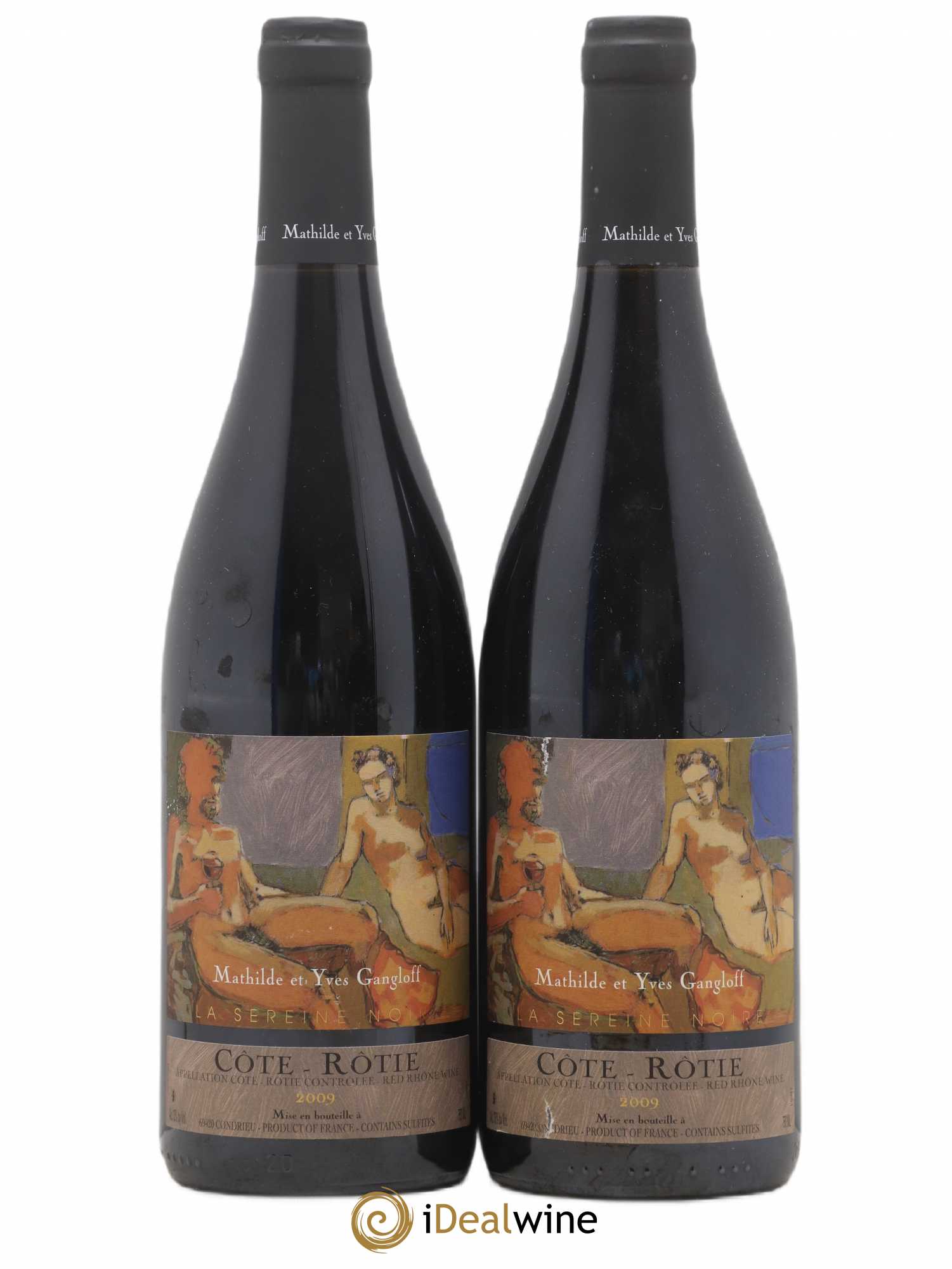 Côte-Rôtie La Sereine Noire Gangloff (Domaine) 2009 - Lot de 2 bouteilles - 0