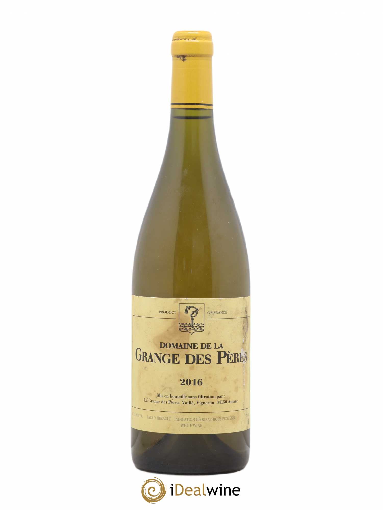 Pays d'Hérault Grange des Pères Laurent Vaillé 2016 - Lot de 1 bouteille - 0