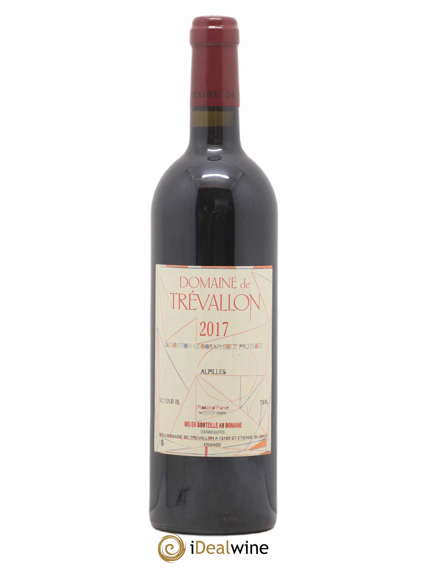 Alpilles Trévallon (Domaine de) Eloi Dürrbach 2017 - Lot de 1 bouteille - 0