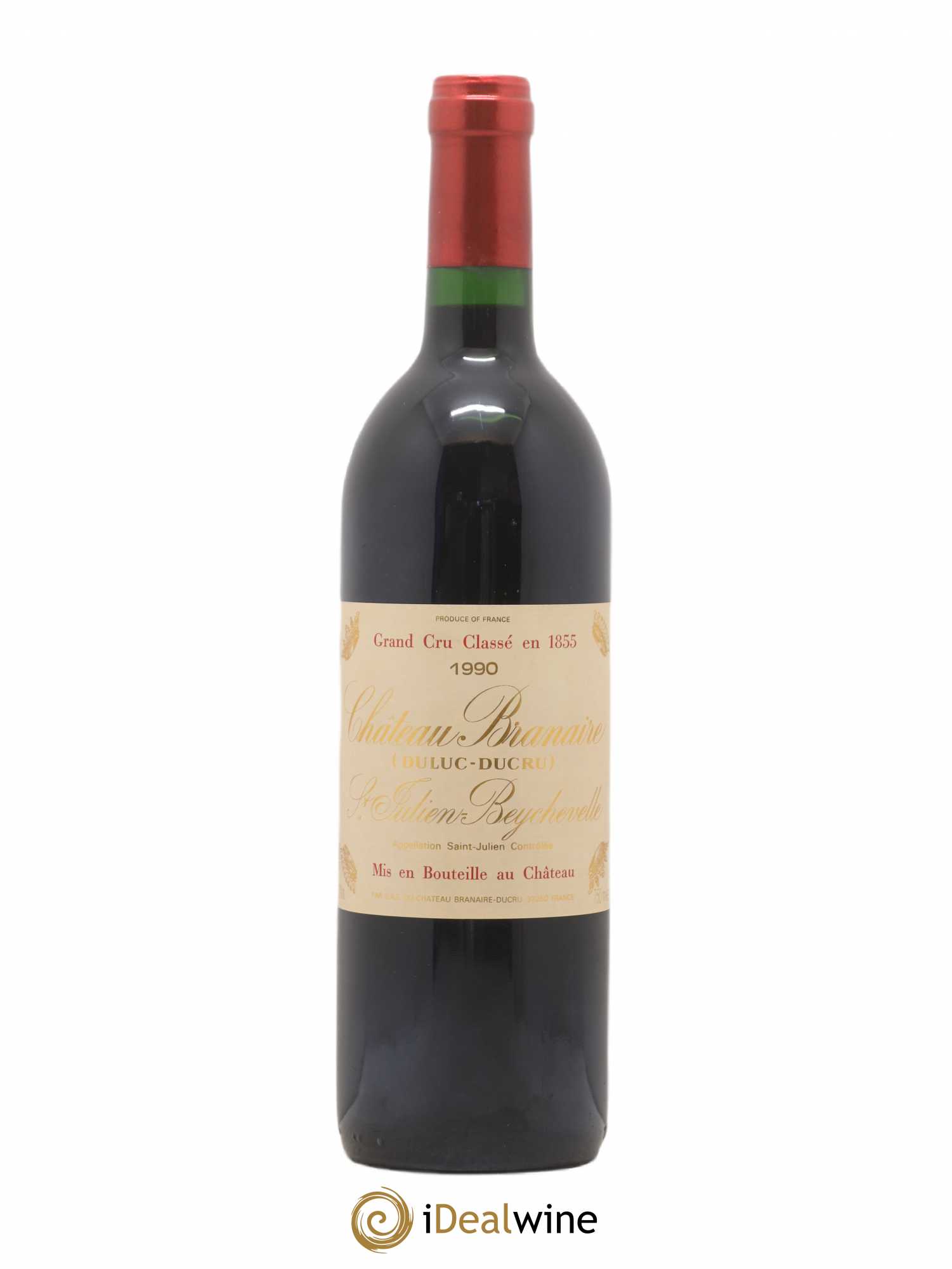 Château Branaire Ducru 4ème Grand Cru Classé 1990 - Lotto di 1 bottiglia - 0