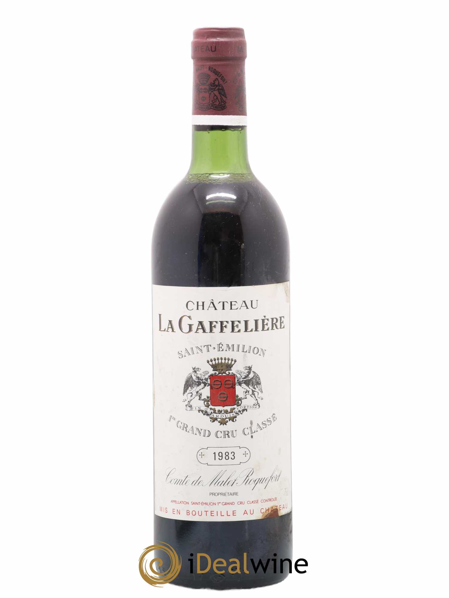 Château la Gaffelière 1er Grand Cru Classé B 1983 - Lot de 1 bouteille - 0