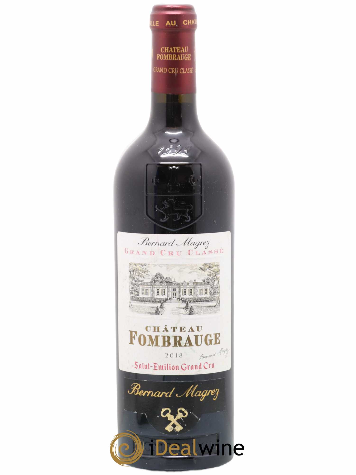 Château Fombrauge Grand Cru Classé 2018 - Lot de 1 bouteille - 0