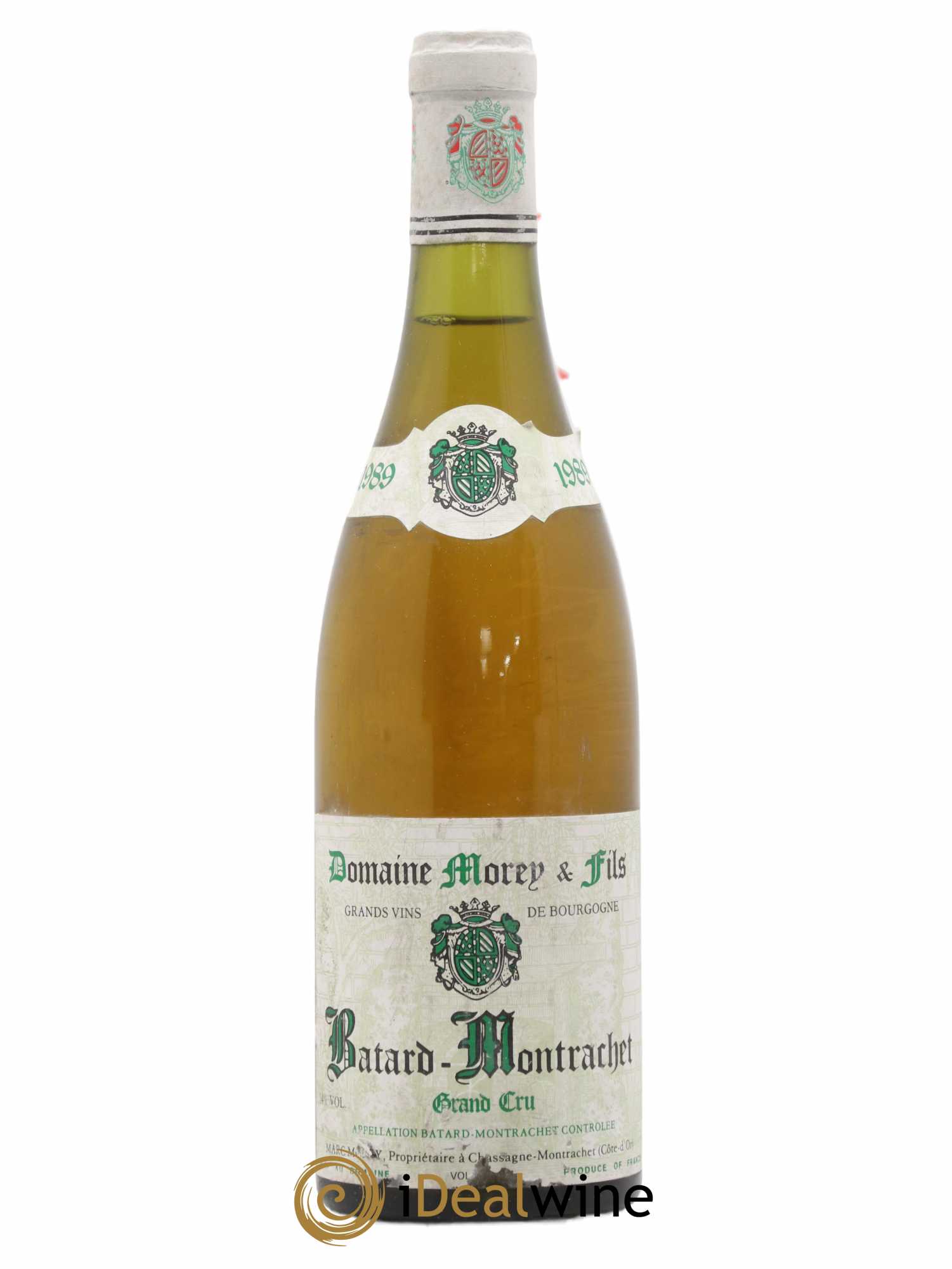 Bâtard-Montrachet Grand Cru Marc Morey 1989 - Lot de 1 bouteille - 0