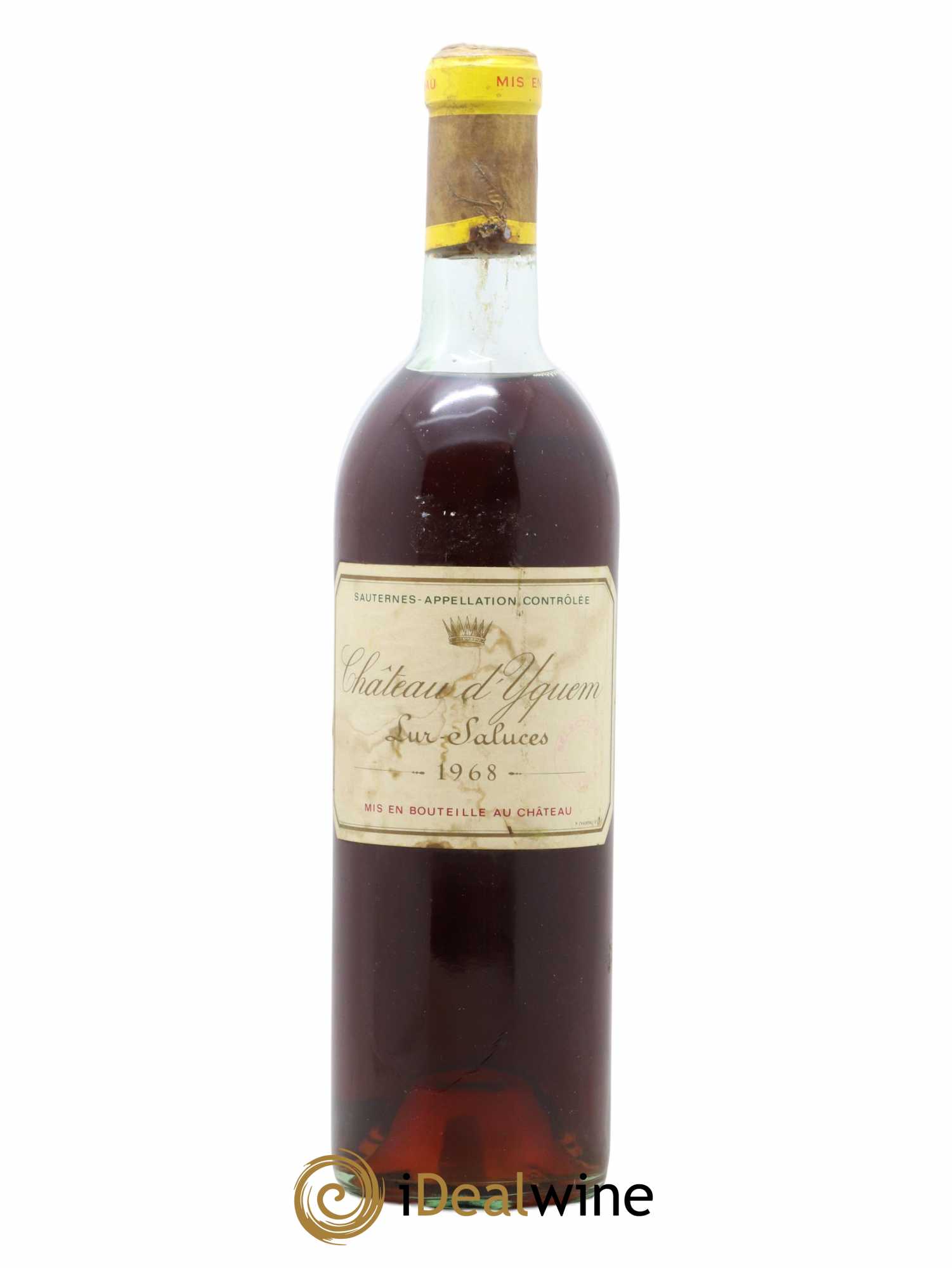 Château d' Yquem 1er Cru Classé Supérieur 1968 - Lotto di 1 bottiglia - 0