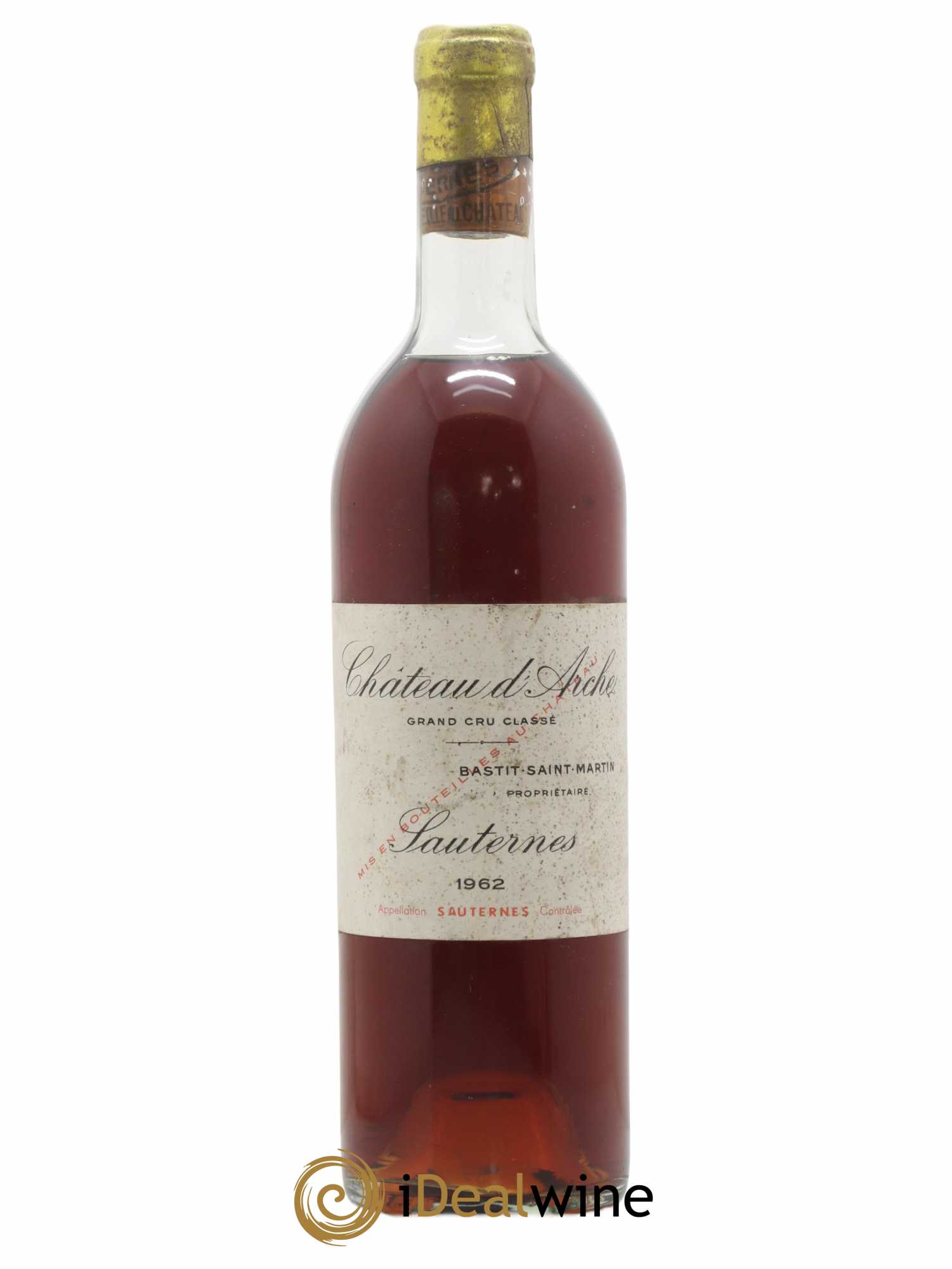 Château d' Arche 2ème Grand Cru Classé 1962 - Lotto di 1 bottiglia - 0