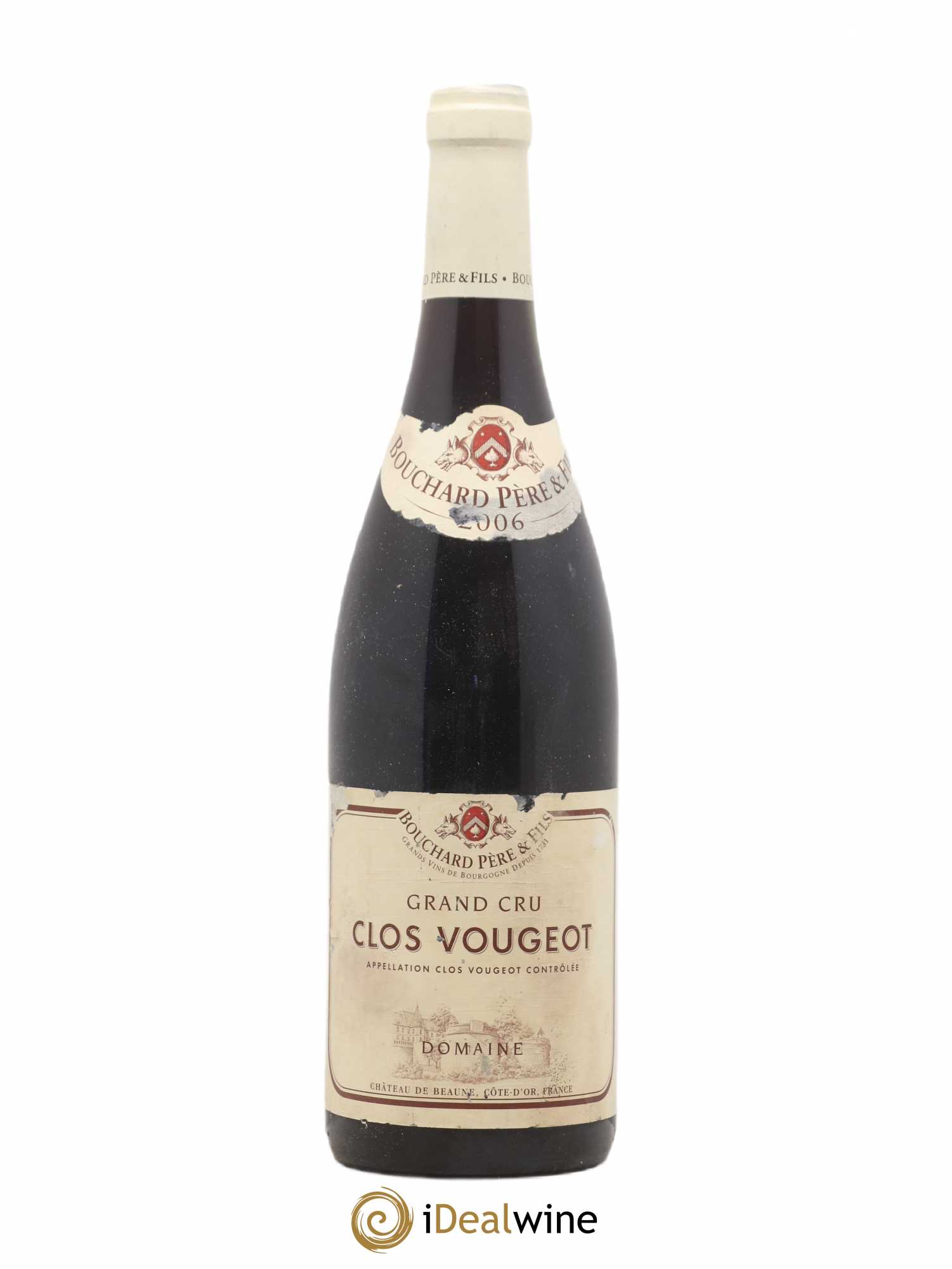 Clos de Vougeot Grand Cru Bouchard Père & Fils 2006 - Lot de 1 bouteille - 0