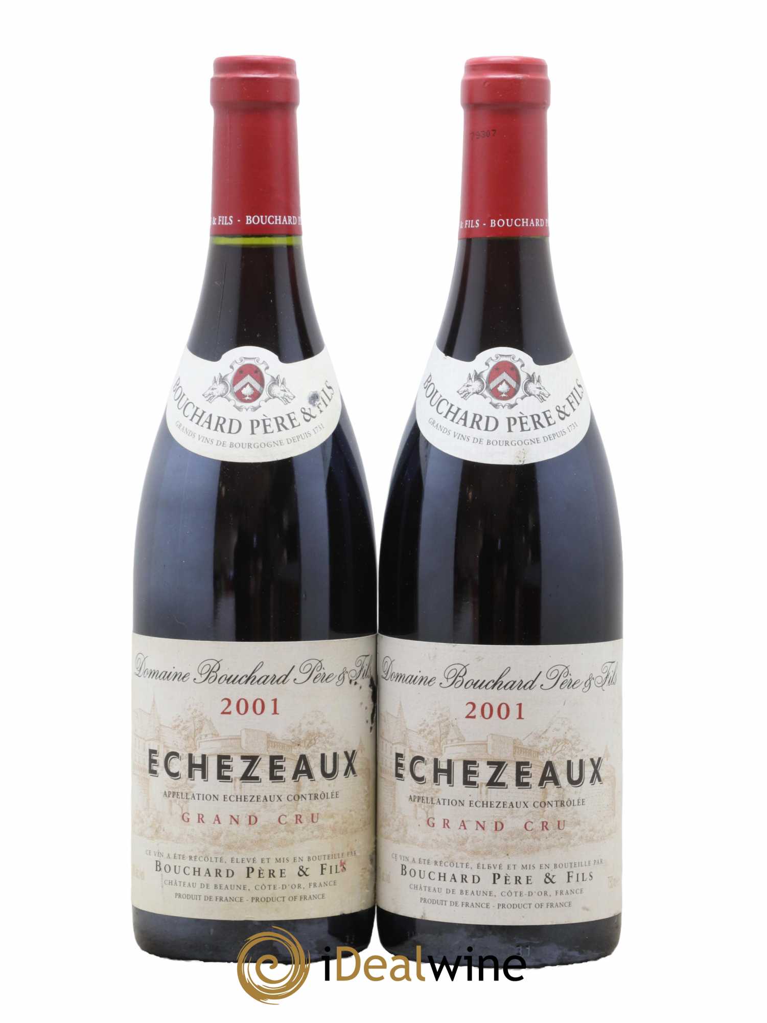 Echezeaux Grand Cru Bouchard Père & Fils 2001 - Lot de 2 bouteilles - 0