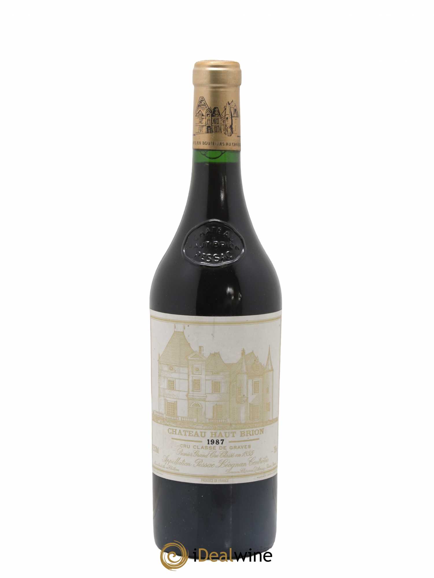 Château Haut Brion 1er Grand Cru Classé 1987 - Lot de 1 bouteille - 0