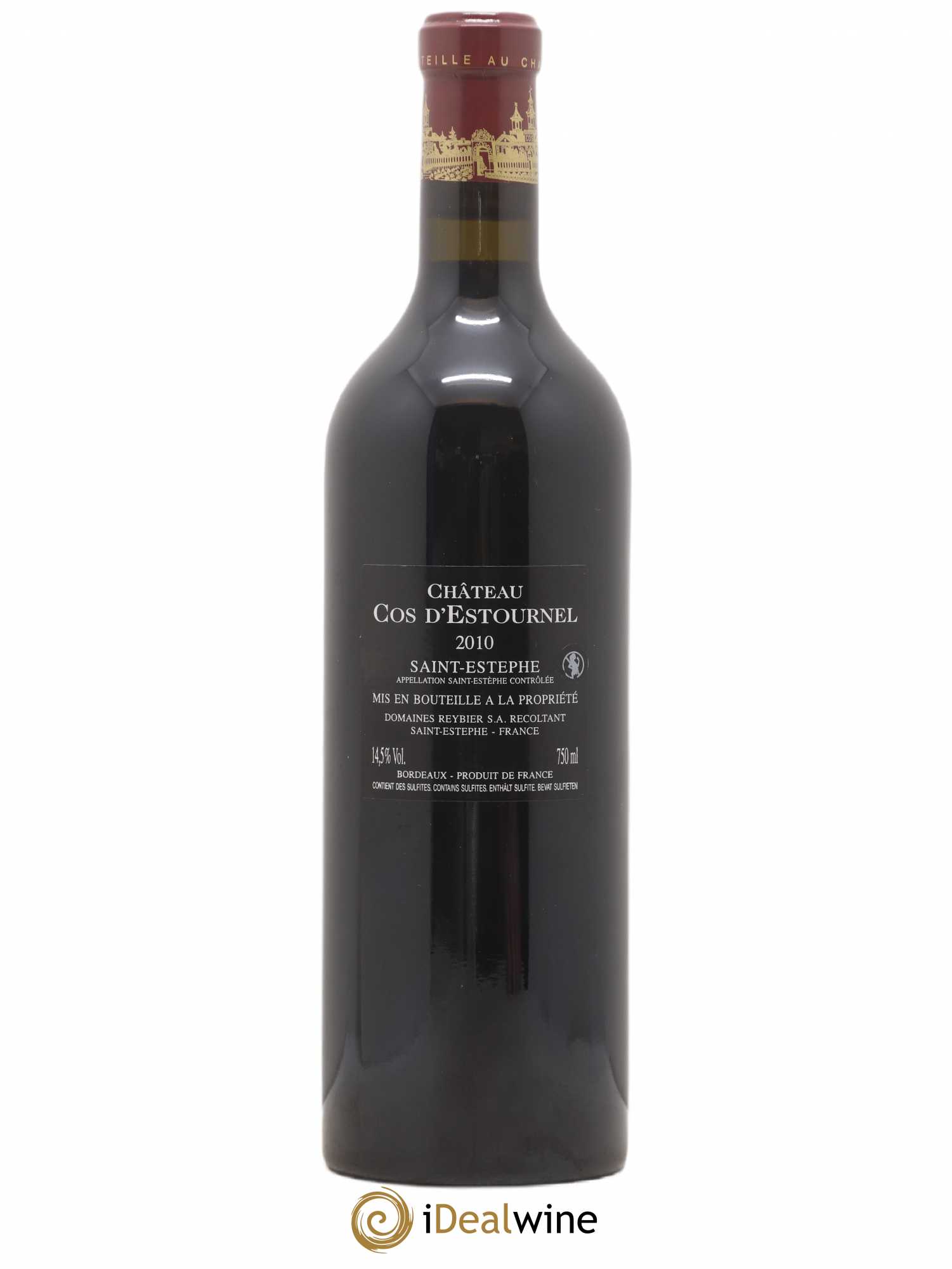 Cos d'Estournel 2ème Grand Cru Classé 2010 - Lot de 1 bouteille - 1