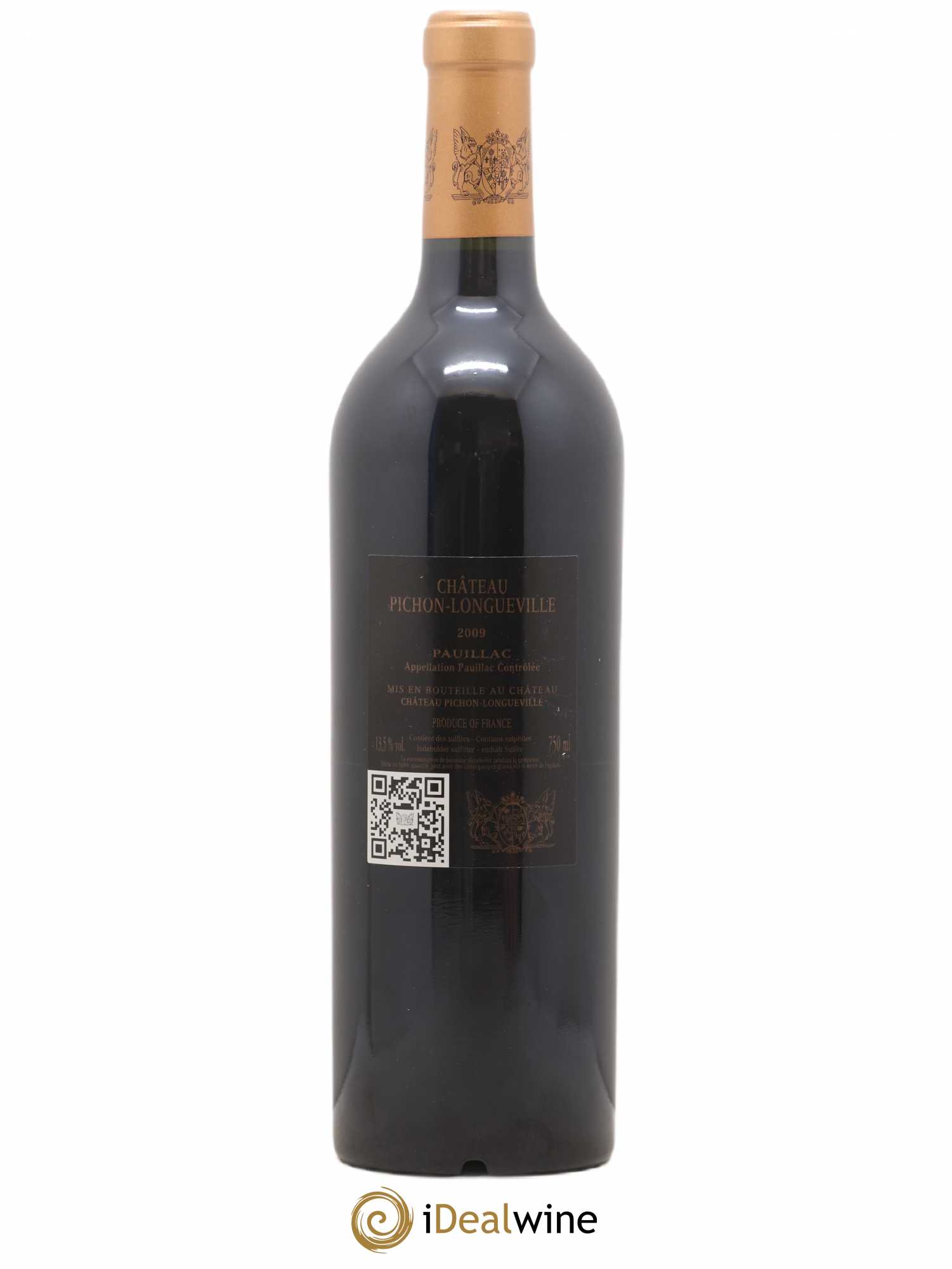 Pichon Longueville Baron 2ème Grand Cru Classé 2009 - Lot de 1 bouteille - 1