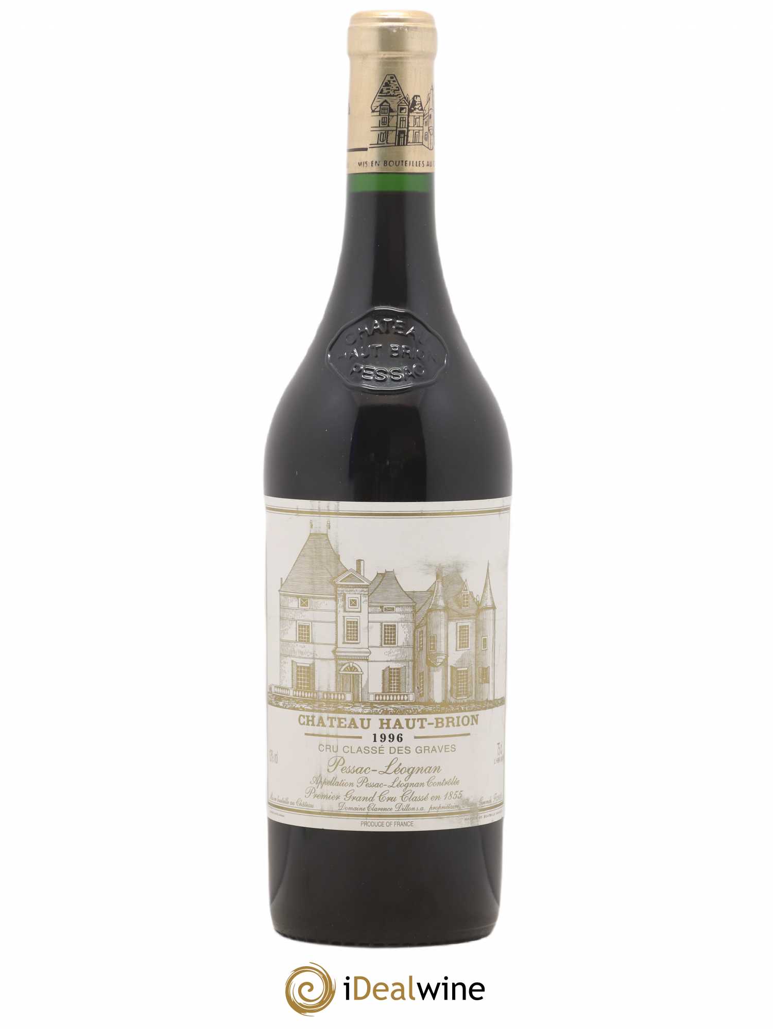 Château Haut Brion 1er Grand Cru Classé 1996 - Lot de 1 bouteille - 0
