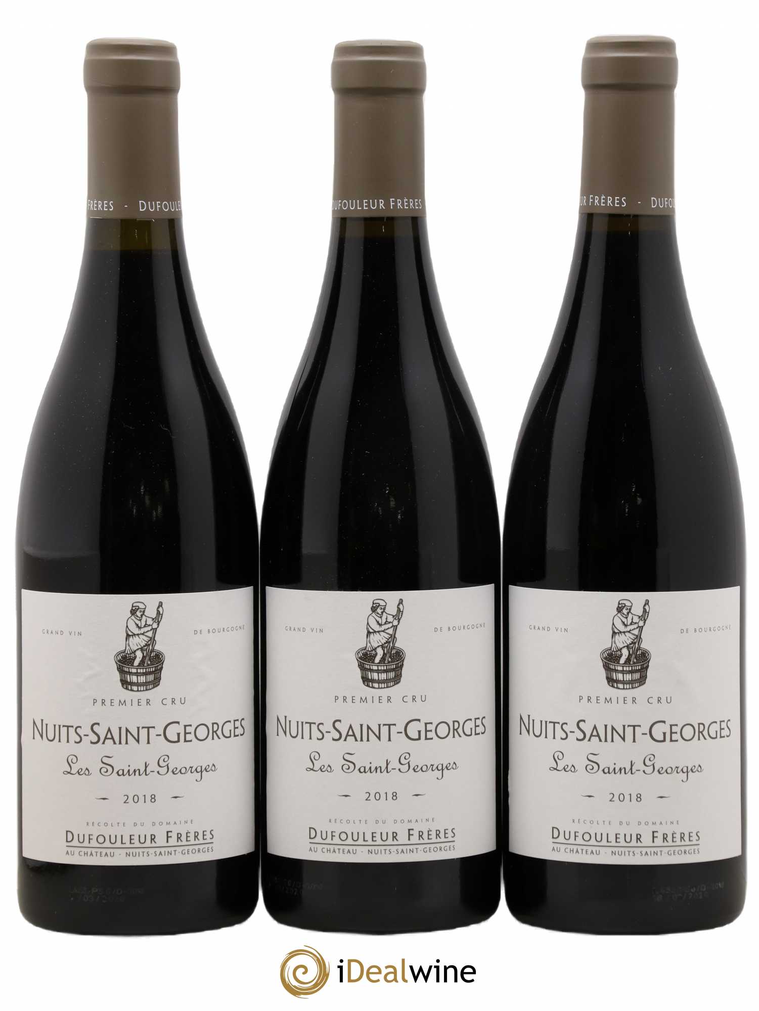 Nuits-Saint-Georges 1er Cru Les Saint Georges Dufouleur Frères 2018 - Posten von 3 Flaschen - 0