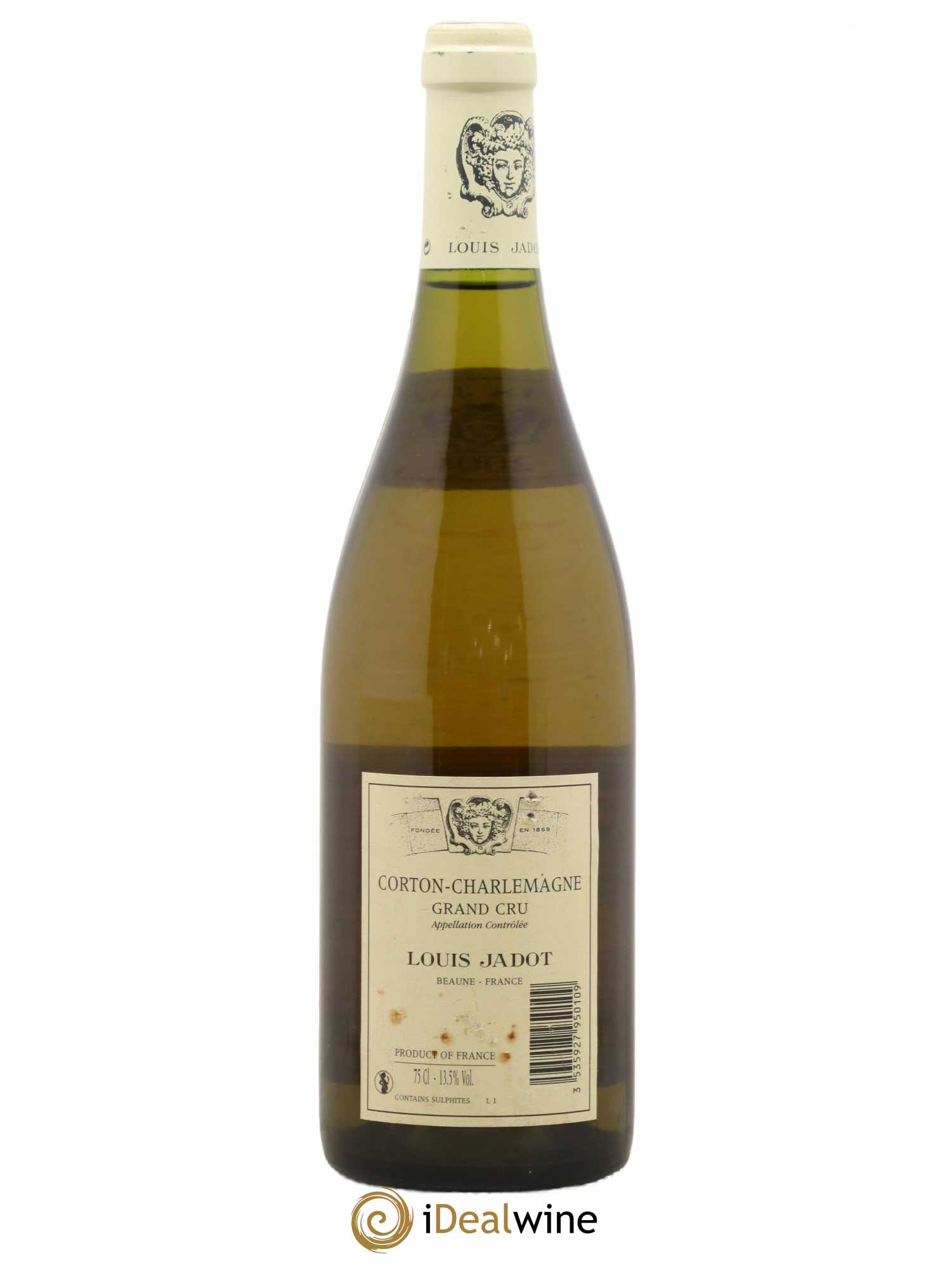 Corton-Charlemagne Grand Cru Maison Louis Jadot 2004 - Lot de 1 bouteille - 1